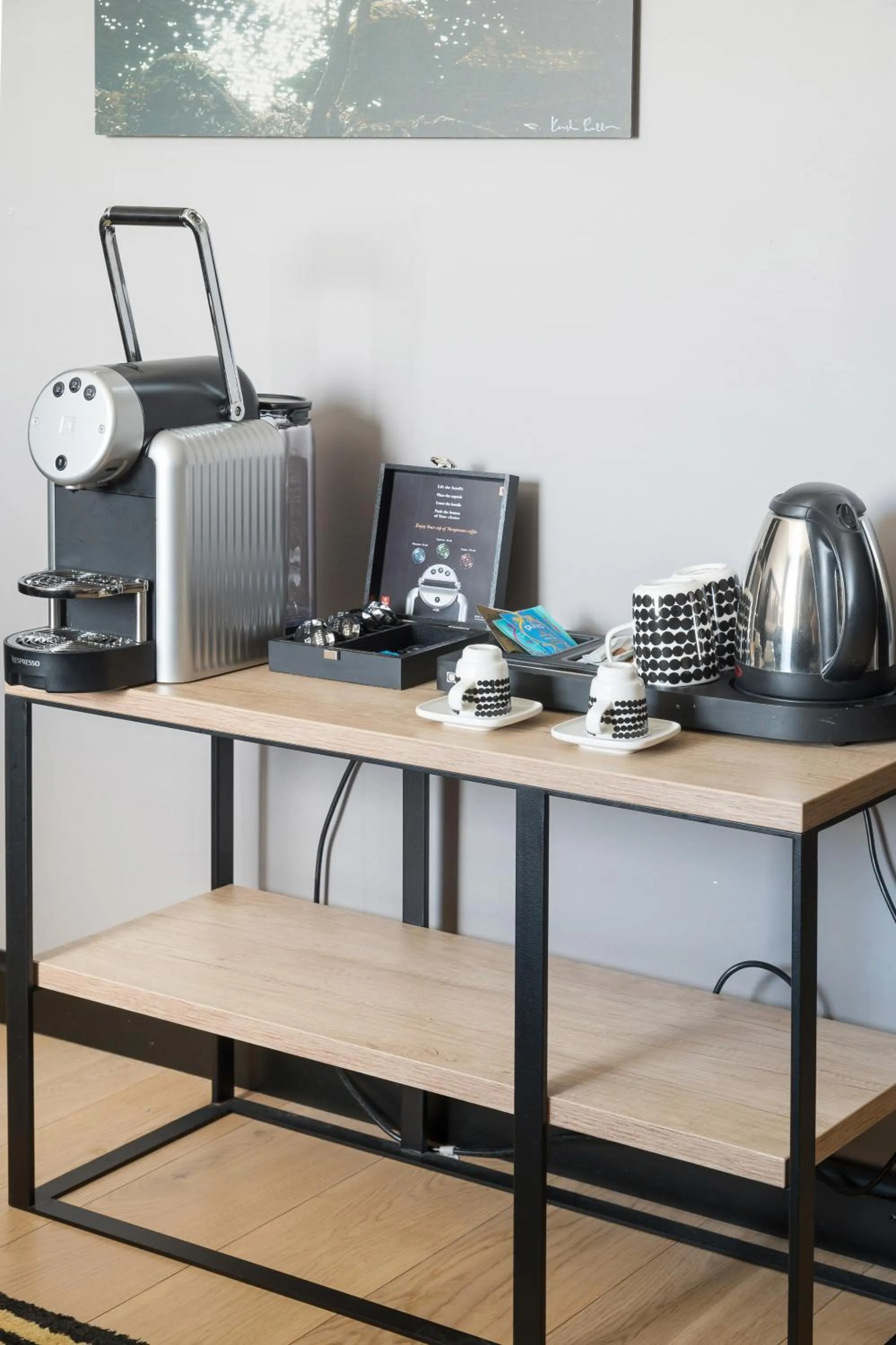 Coffee/tea facilities in Clarion Hotel Aviapolis