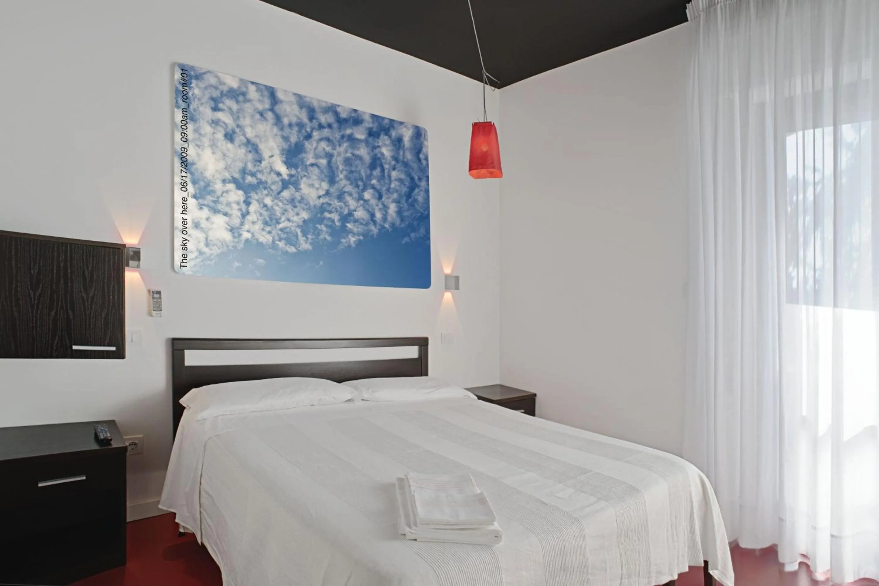 Bed in Hotel Silvana