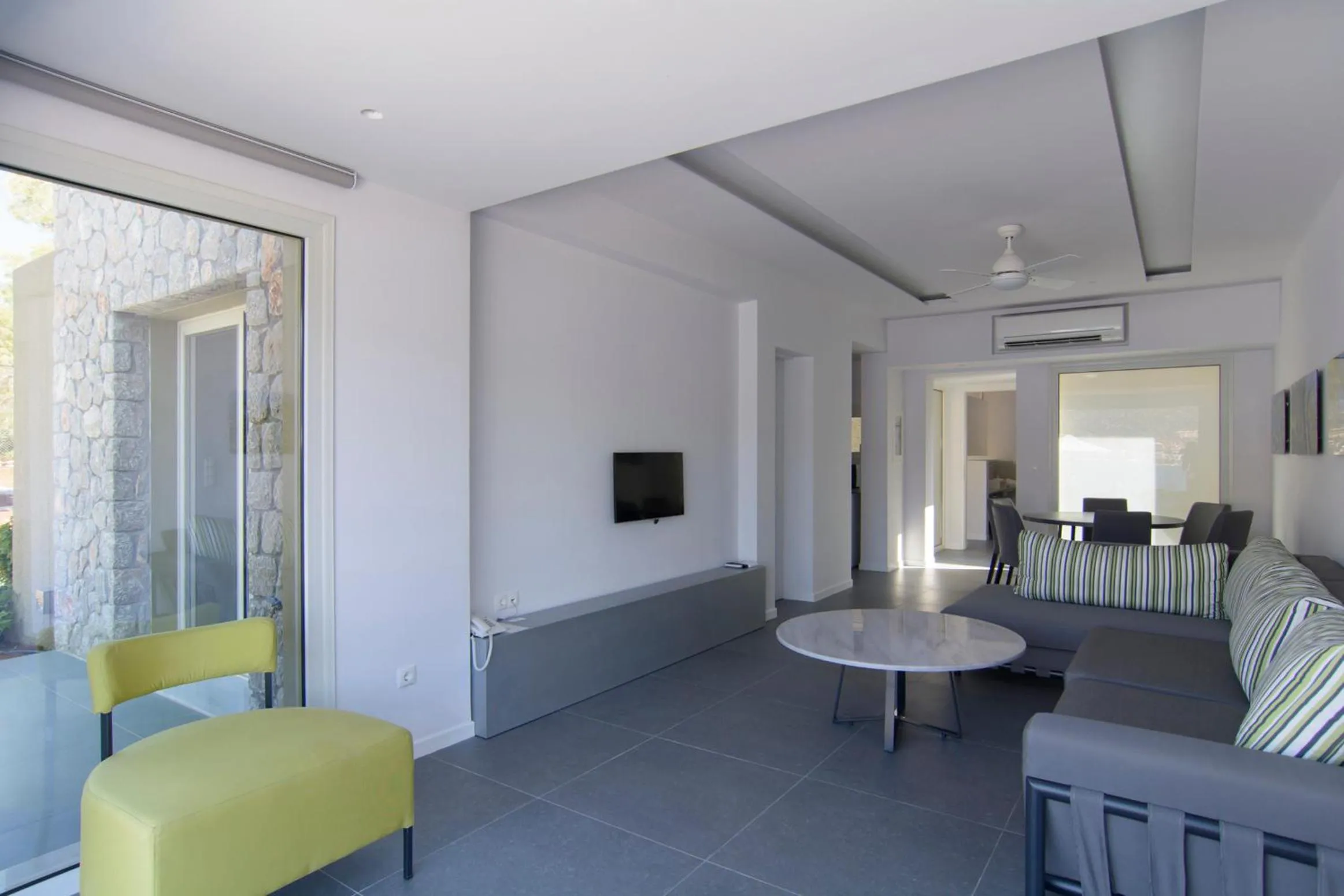 Living room in Lavender Cove