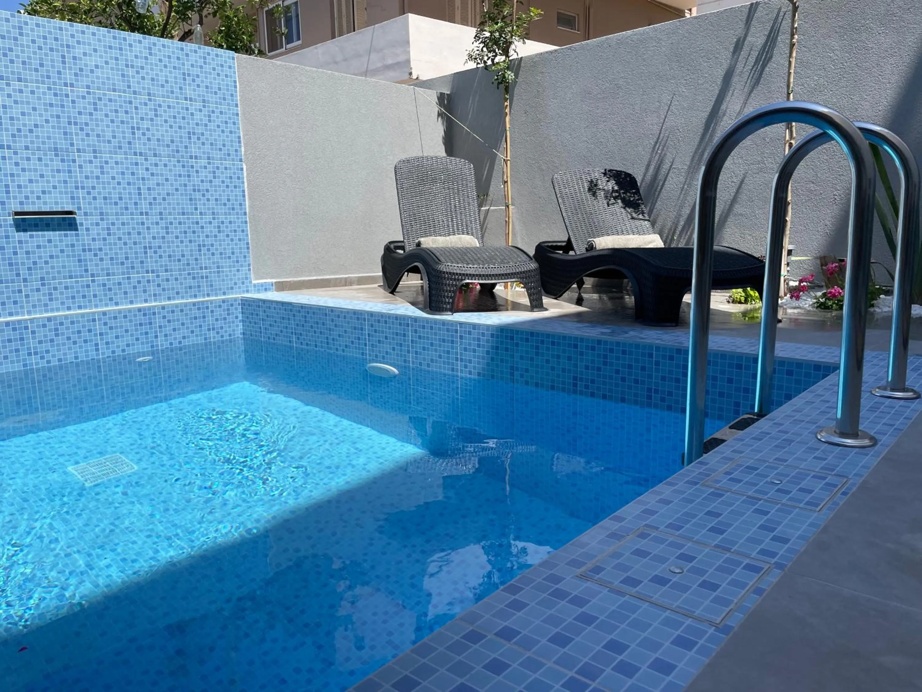 Swimming pool in Voula Hotel