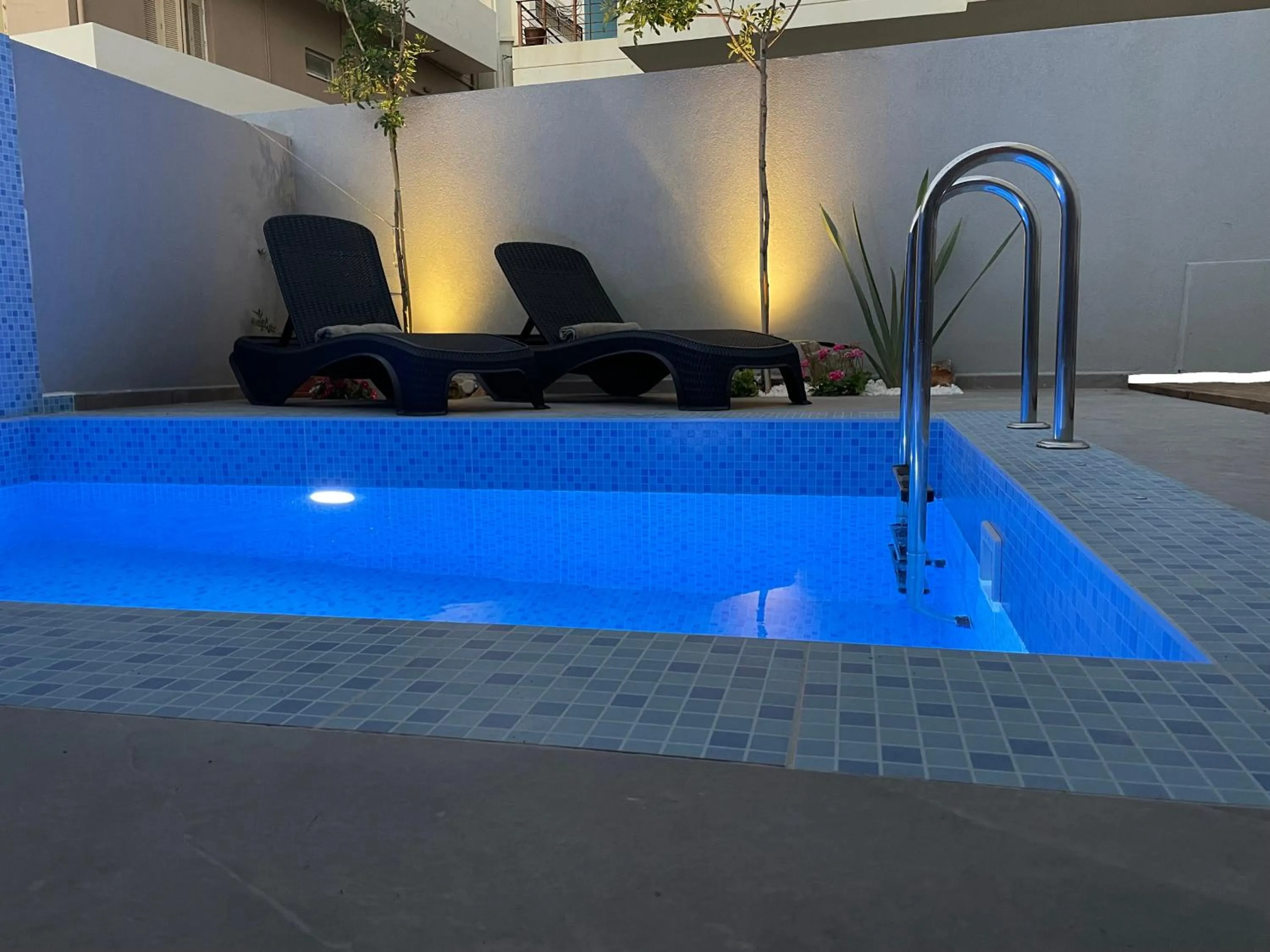 Swimming pool in Voula Hotel