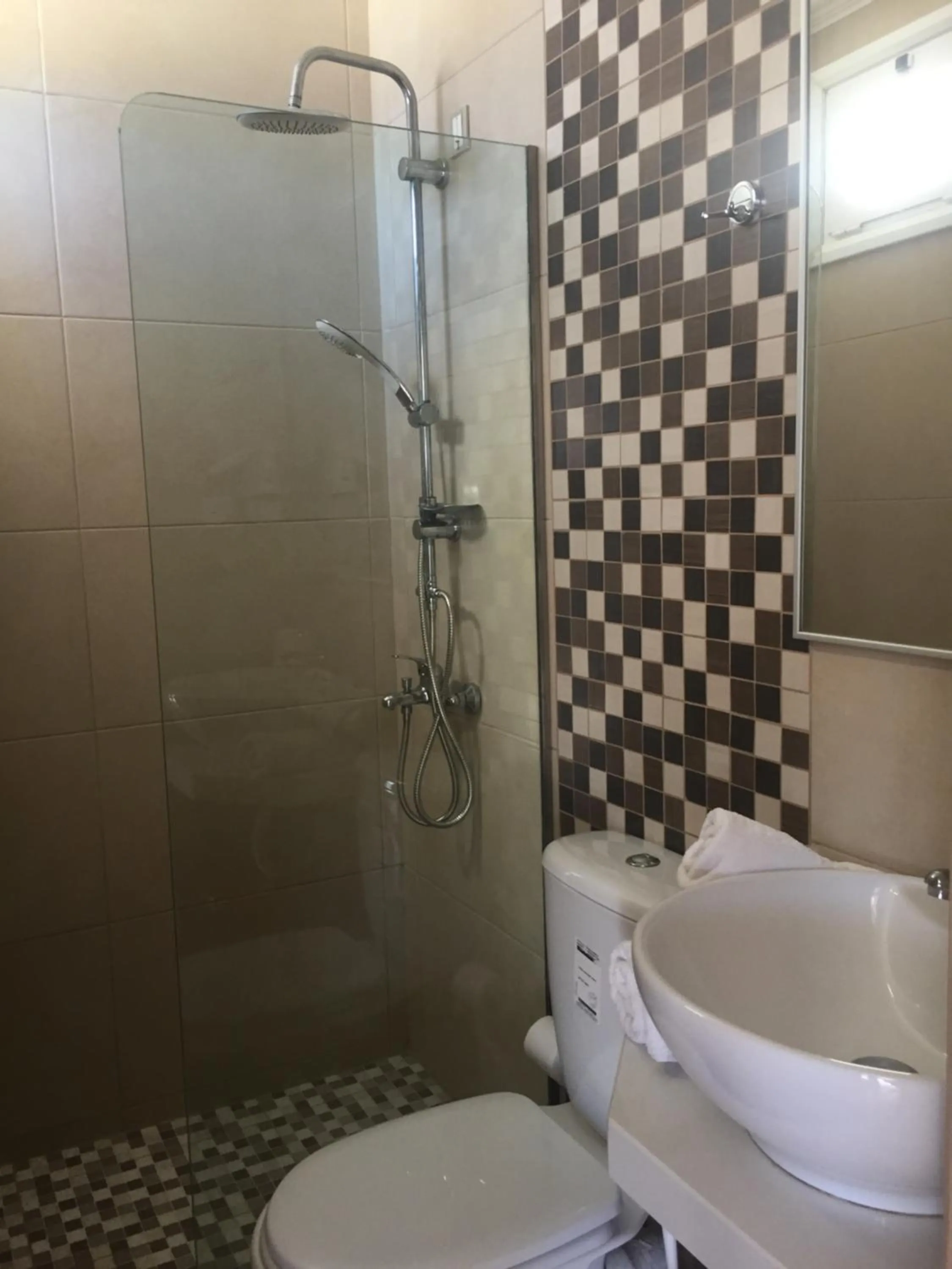 Bathroom in Voula Hotel