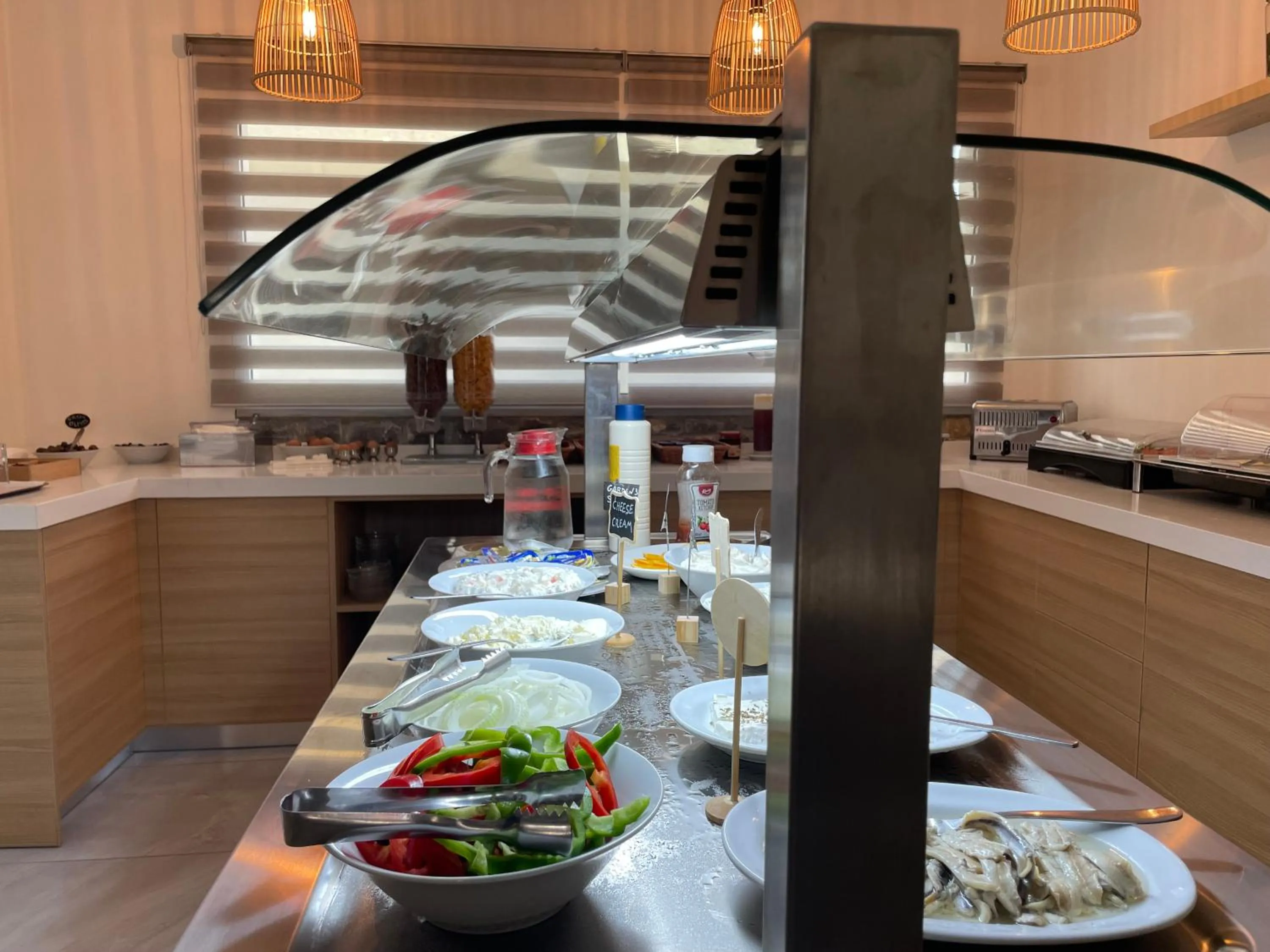 Buffet breakfast in Voula Hotel