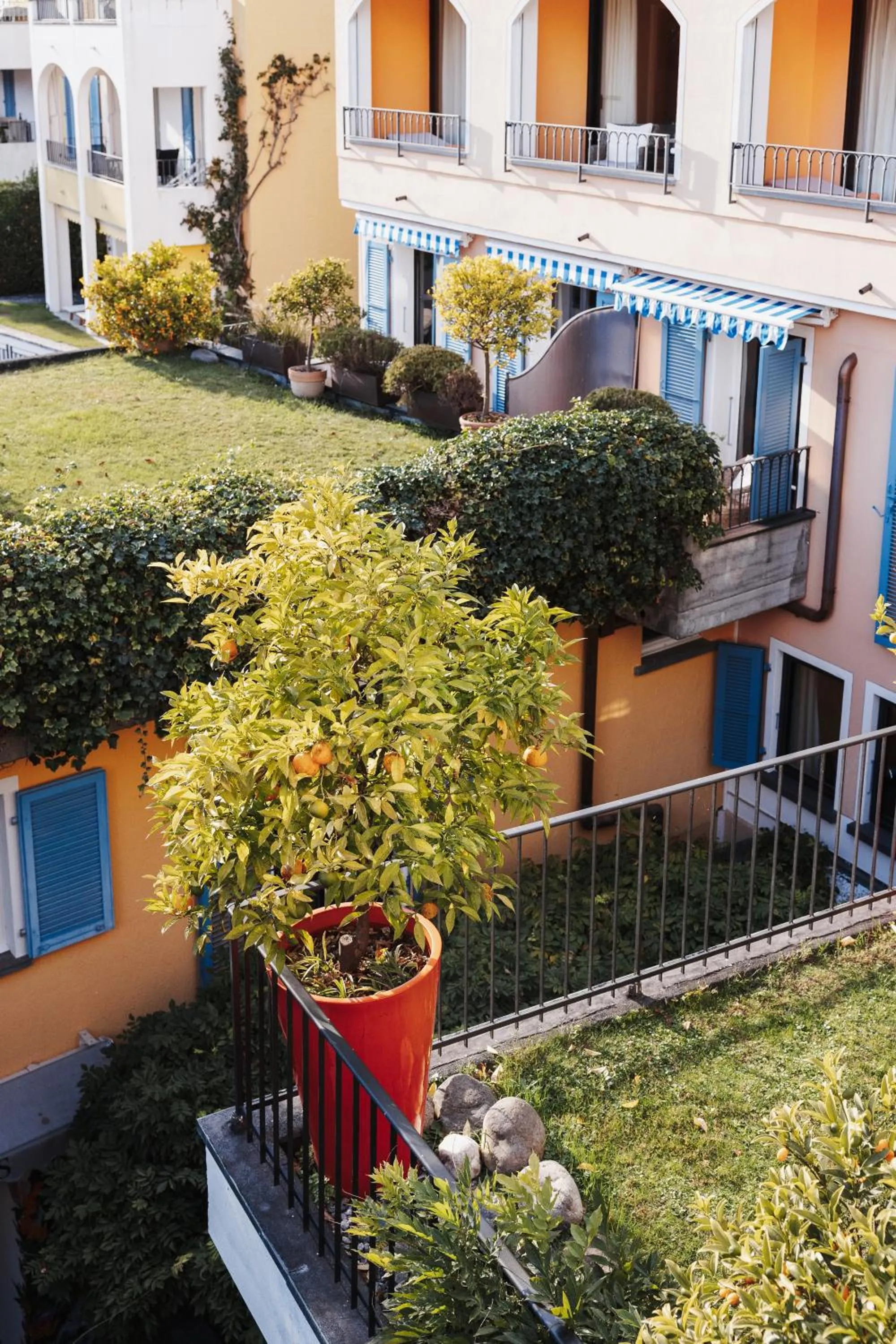 Patio in Art Hotel Riposo