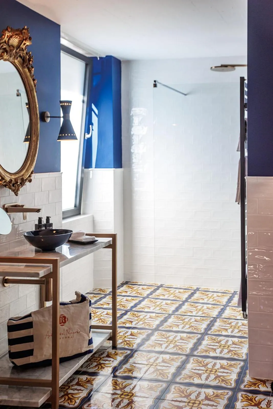 Shower in Art Hotel Riposo