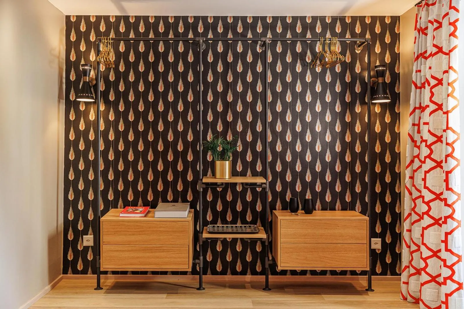 Decorative detail in Art Hotel Riposo