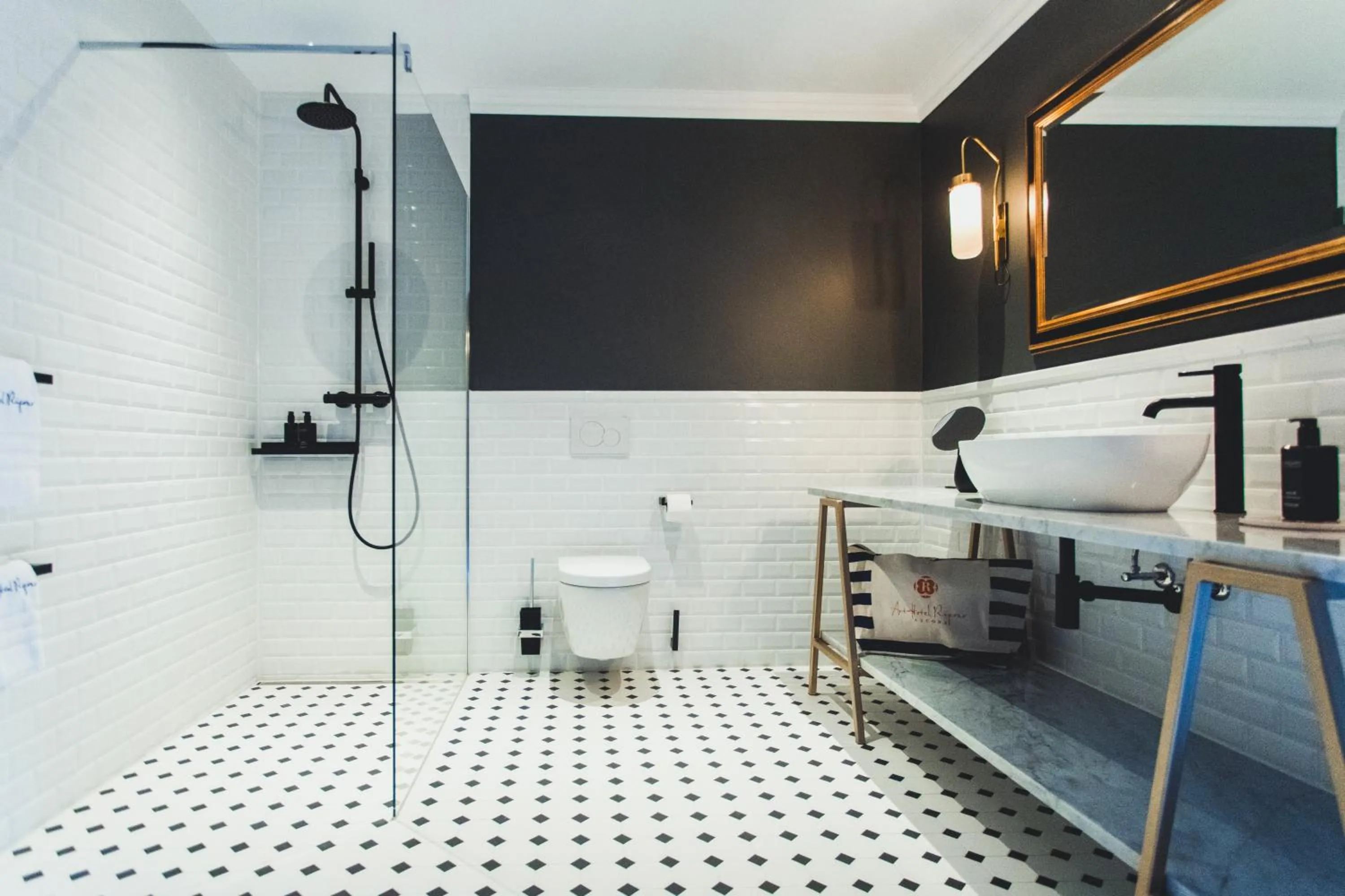 Bathroom in Art Hotel Riposo