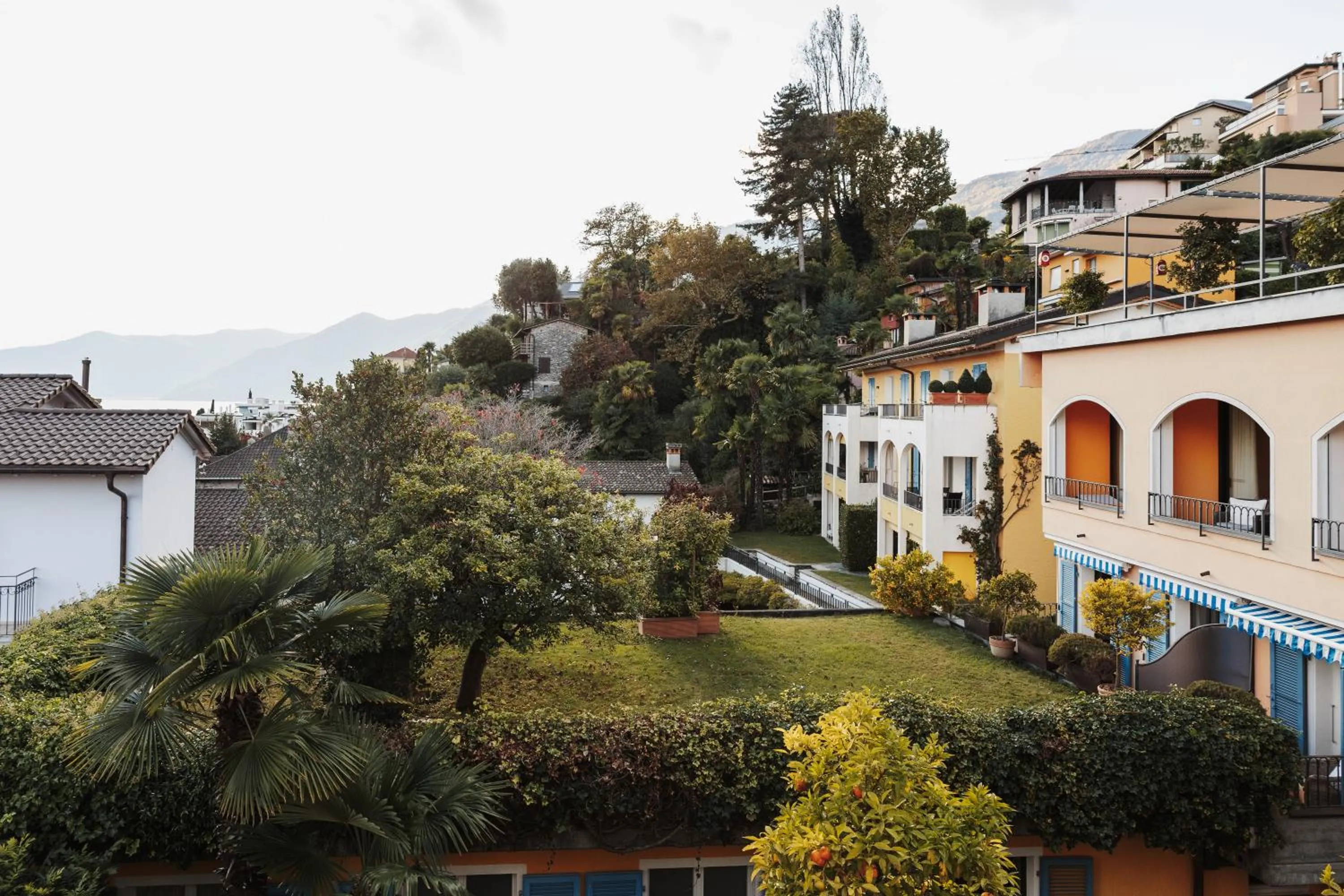 Property building in Art Hotel Riposo