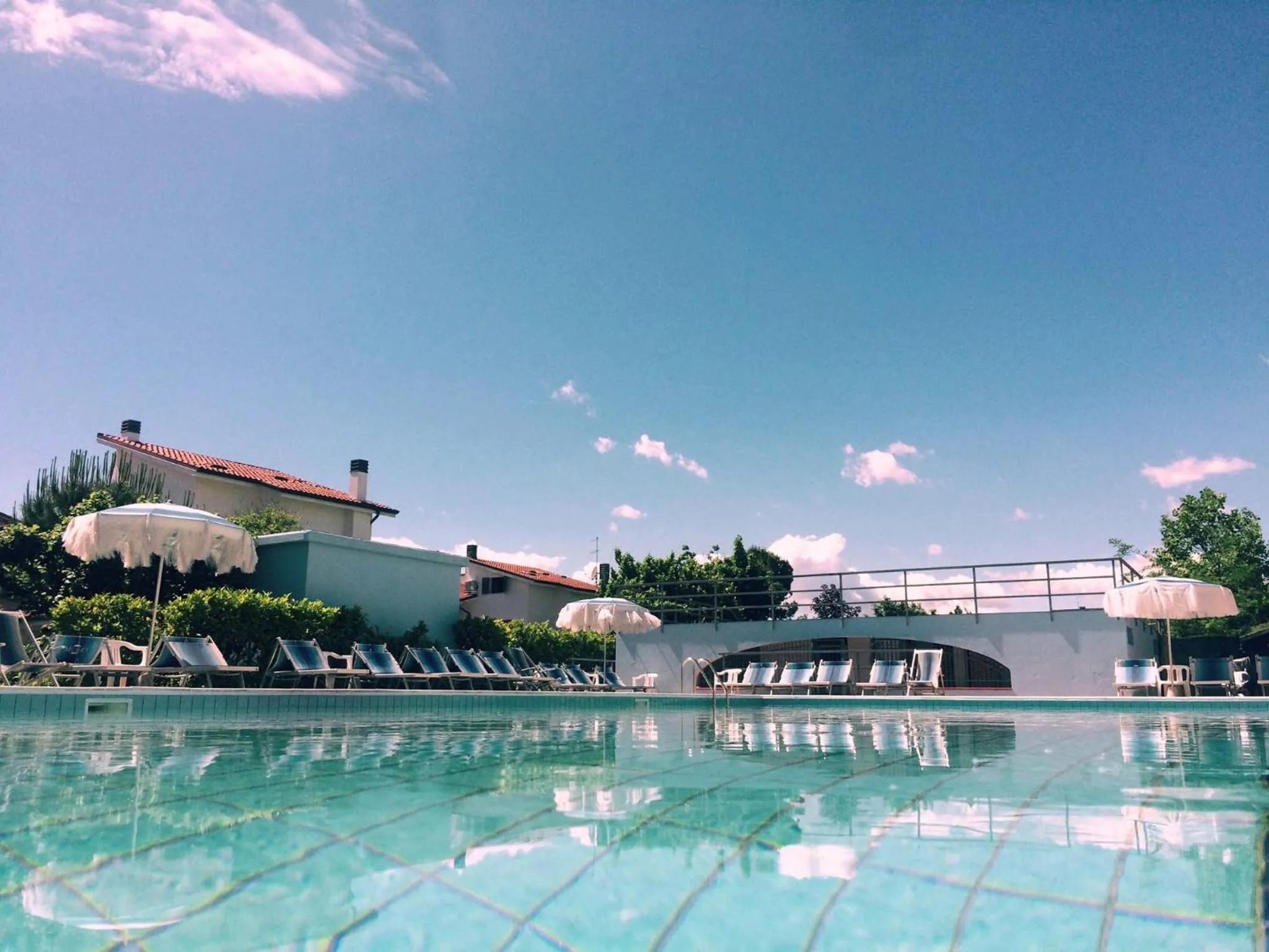 Swimming pool in Hotel Milano