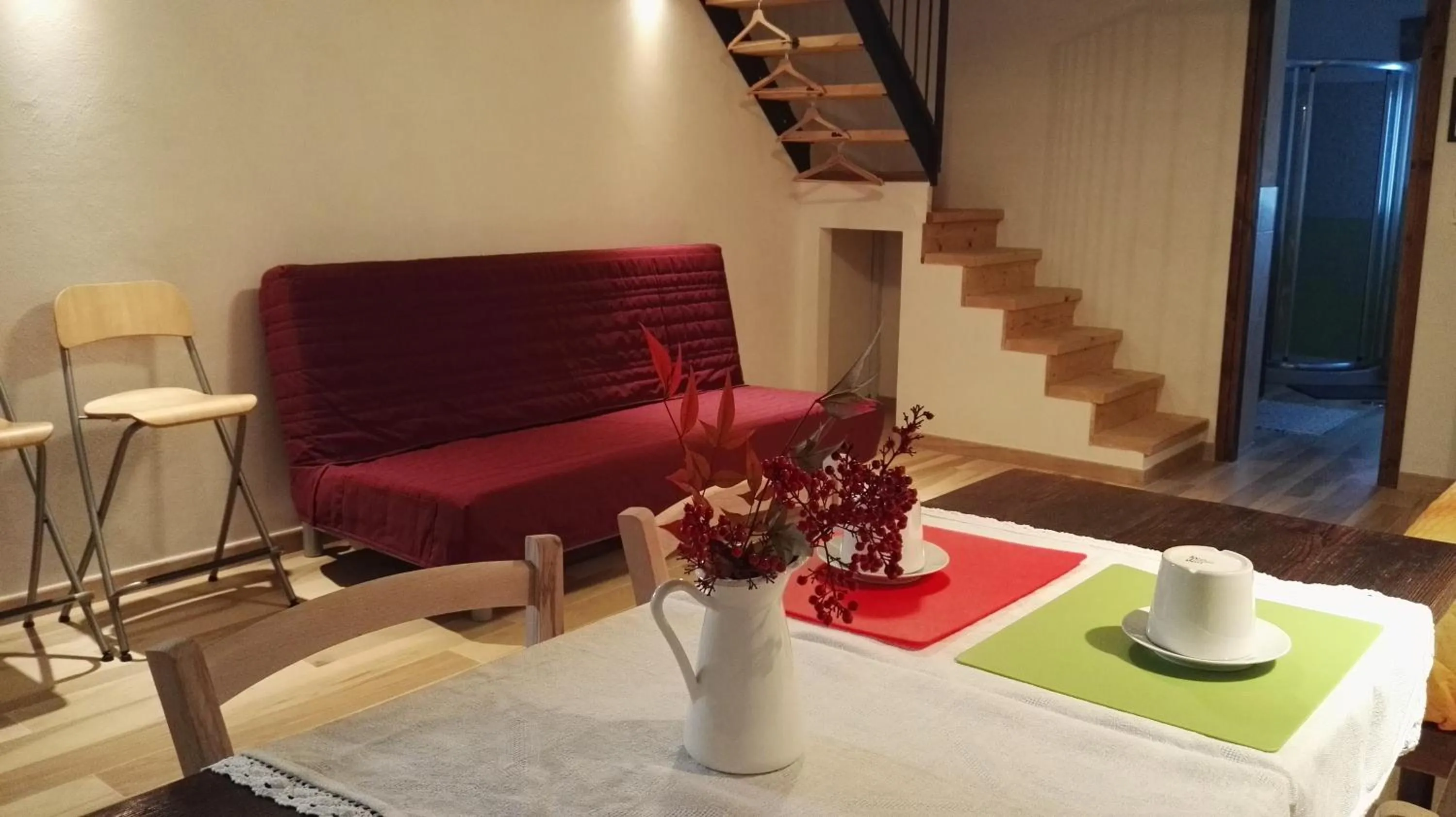 Living room in B&B Sole Mio