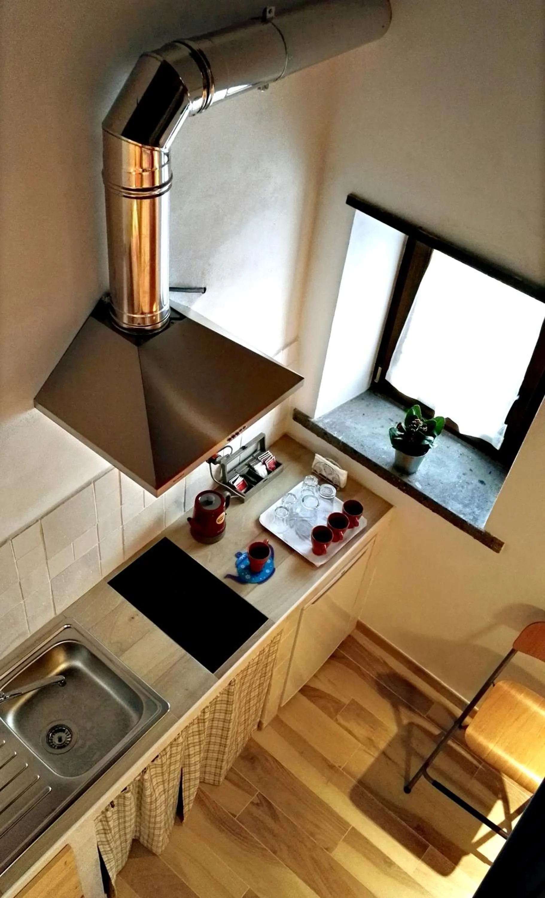 Kitchen or kitchenette in B&B Sole Mio
