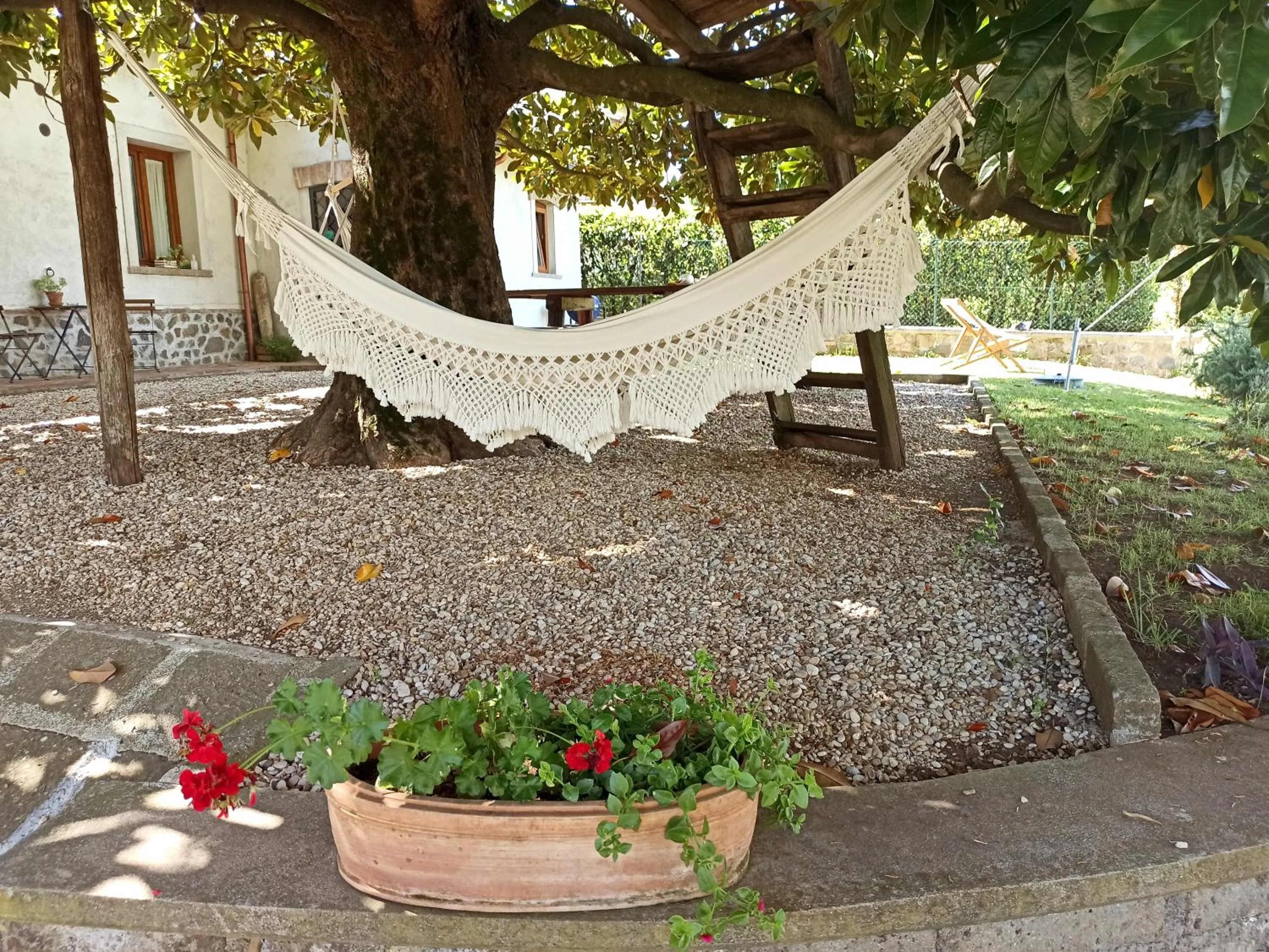 Patio in B&B Sole Mio