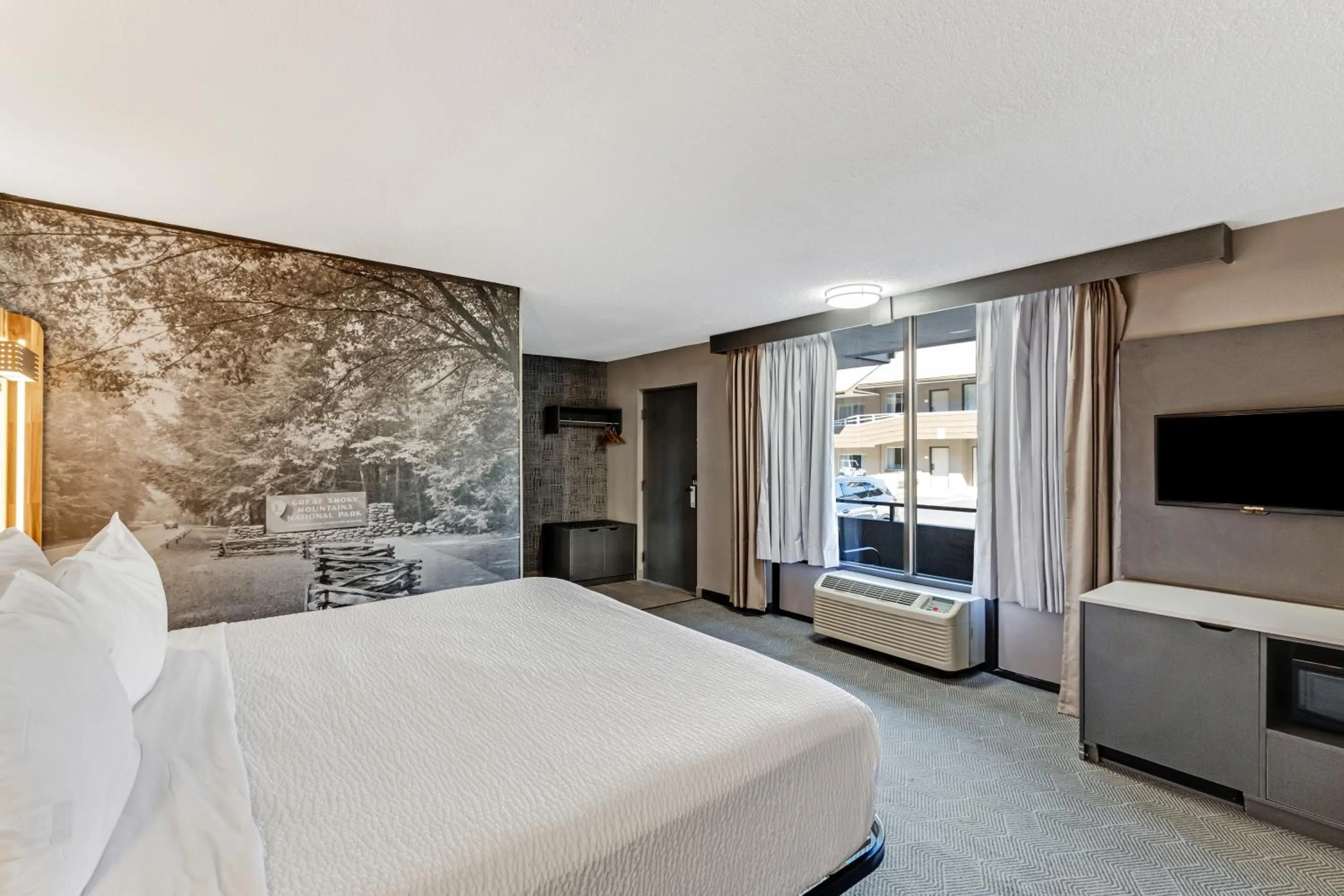 Bed in The Wander Hotel