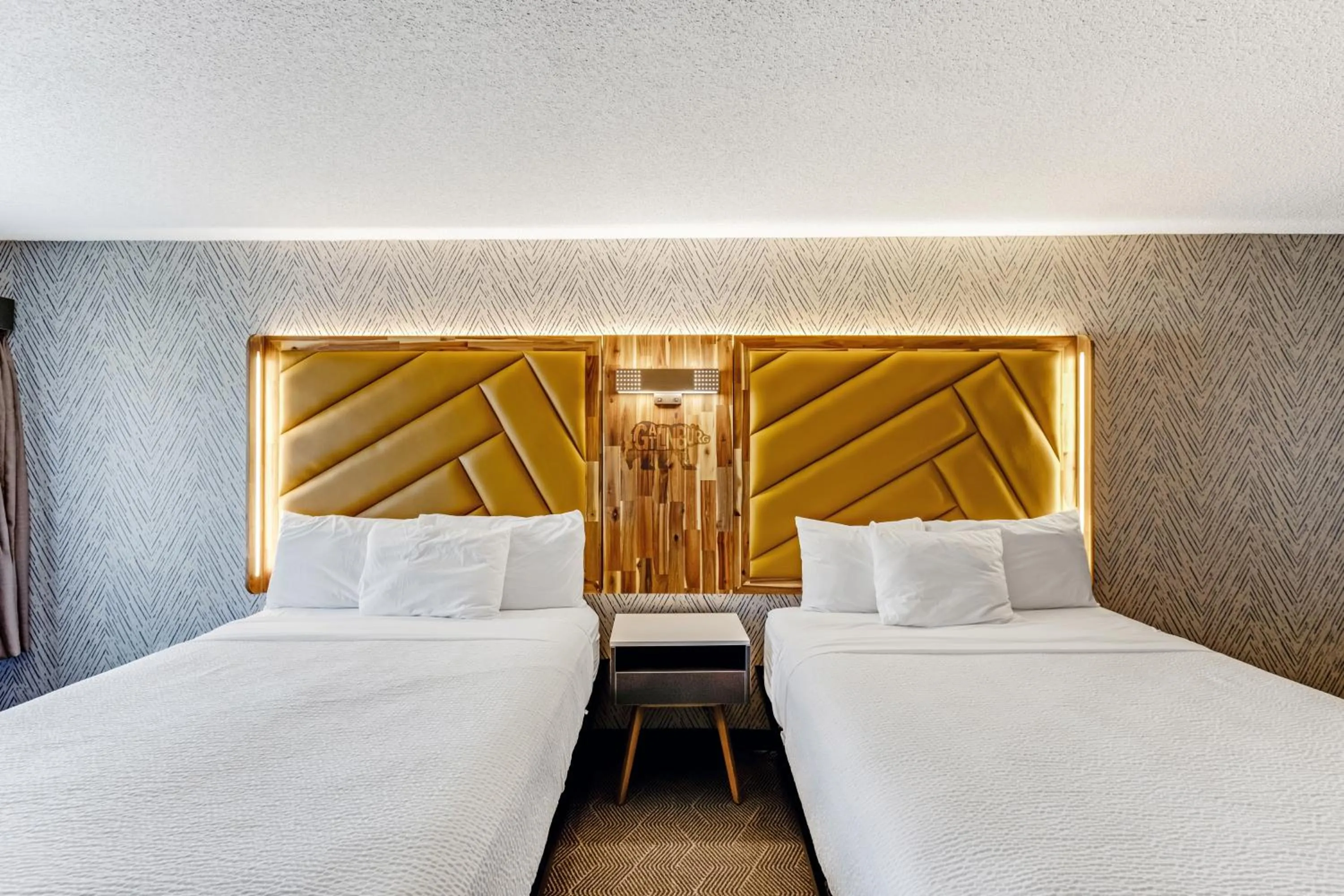 Bed in The Wander Hotel