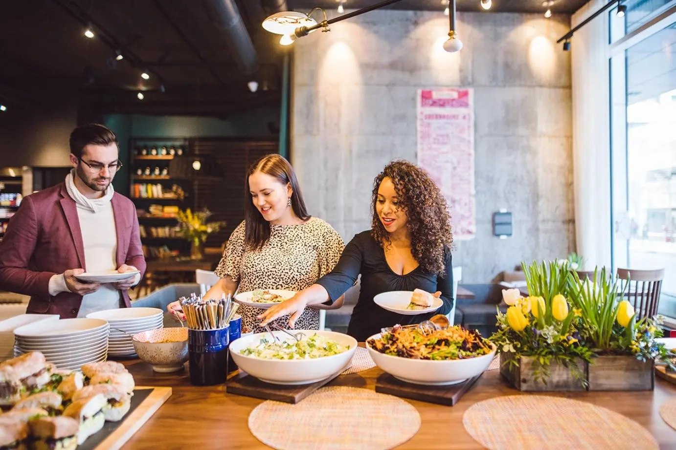 People in Alt Hotel Ottawa Downtown