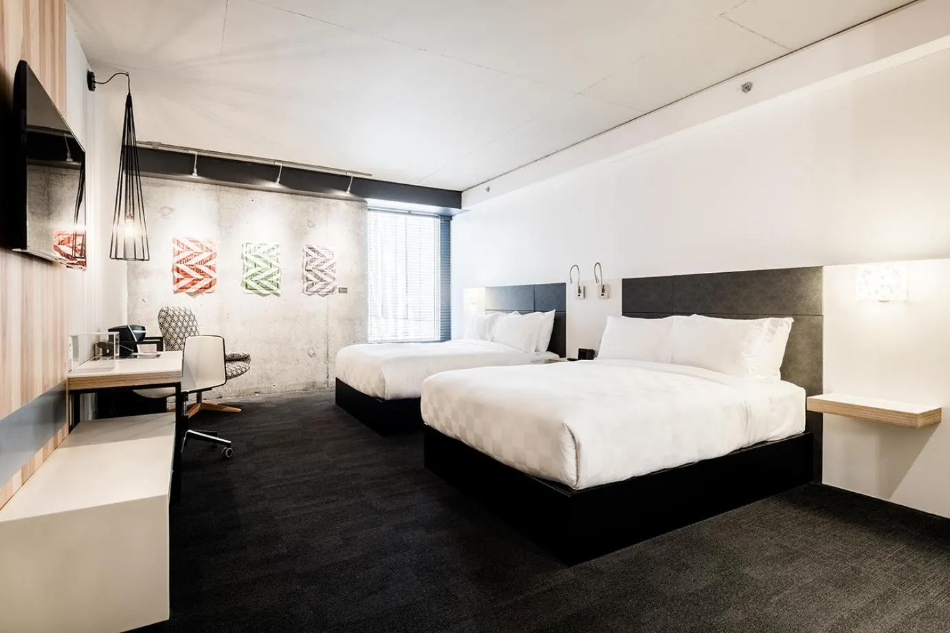 Bedroom, Bed in Alt Hotel Ottawa Downtown