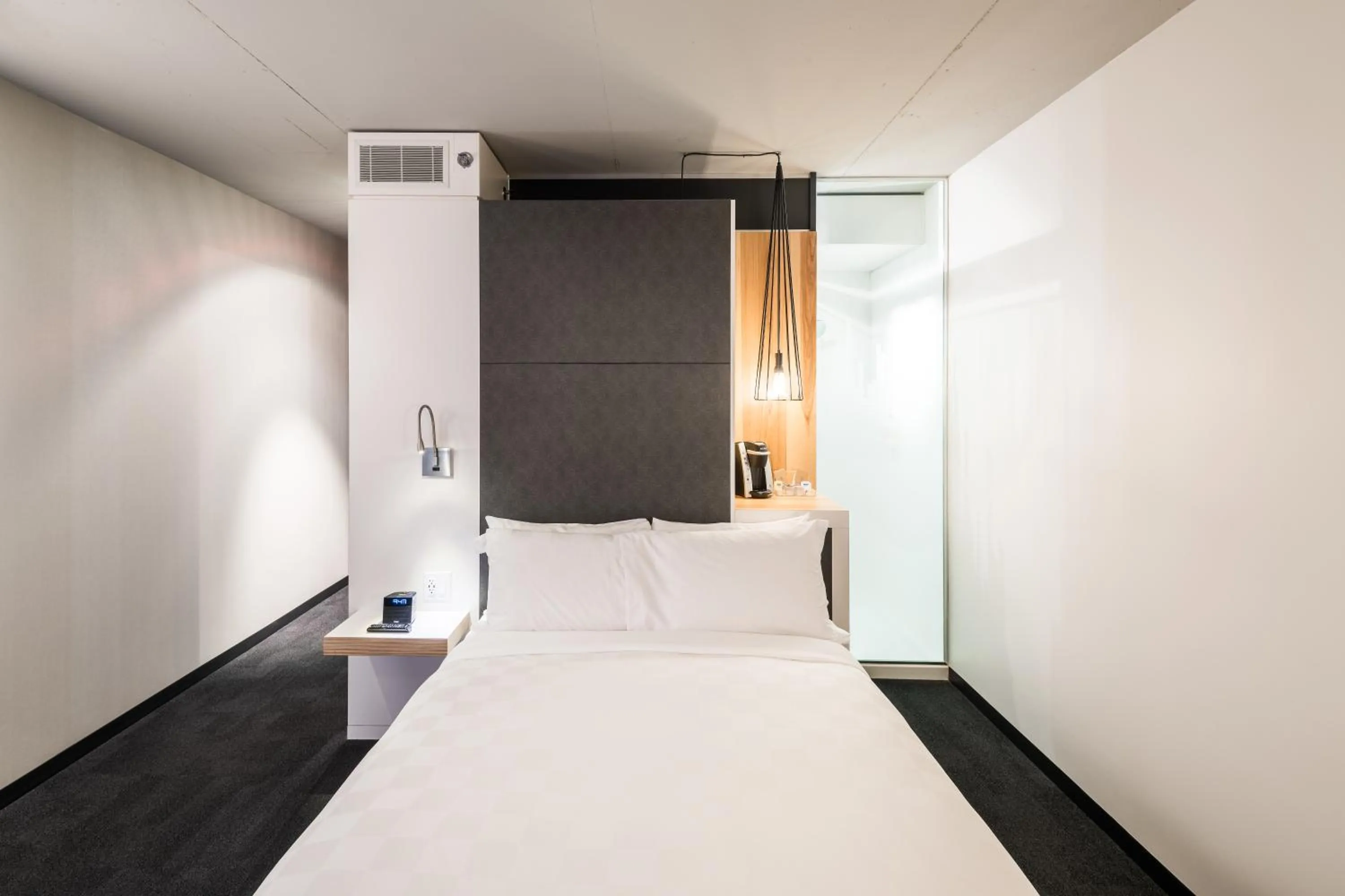 Bed in Alt Hotel Ottawa Downtown