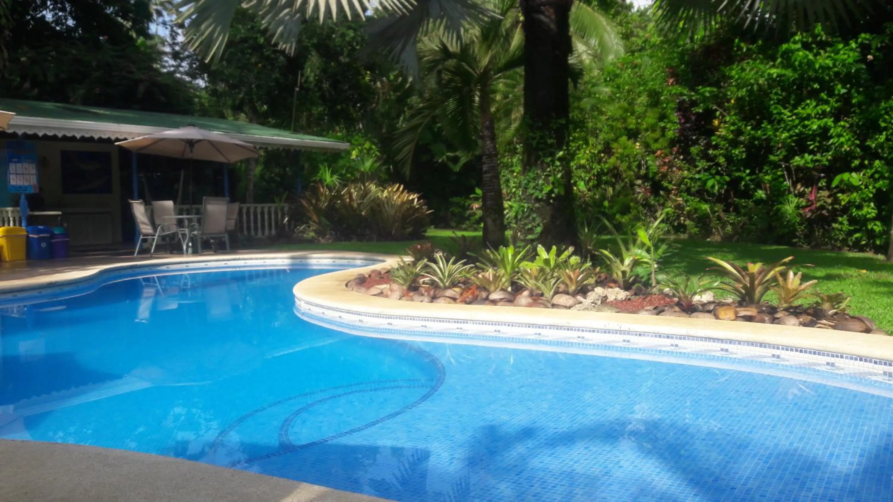 Swimming pool in Playa Negra Guesthouse
