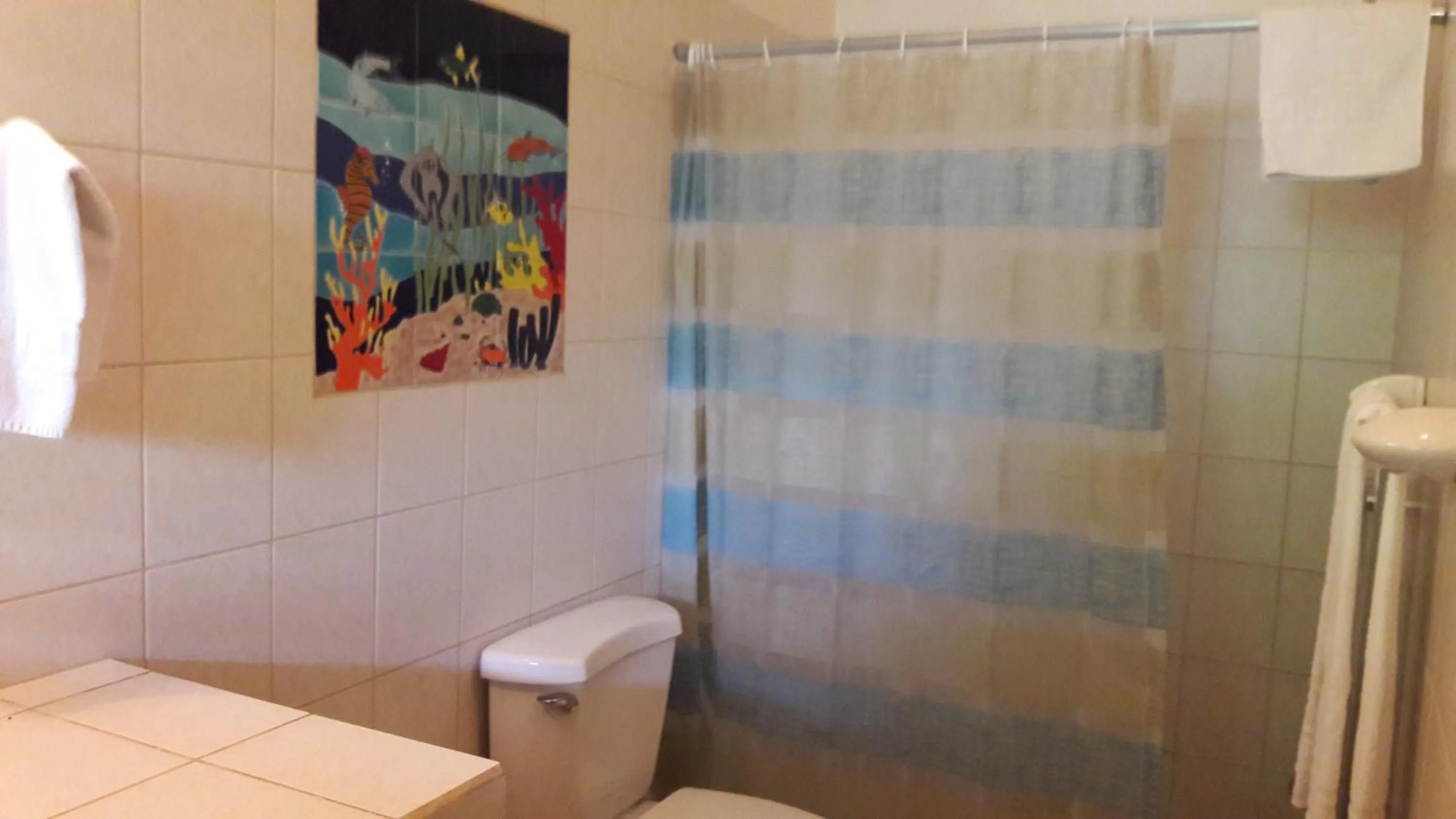 Bathroom in Playa Negra Guesthouse