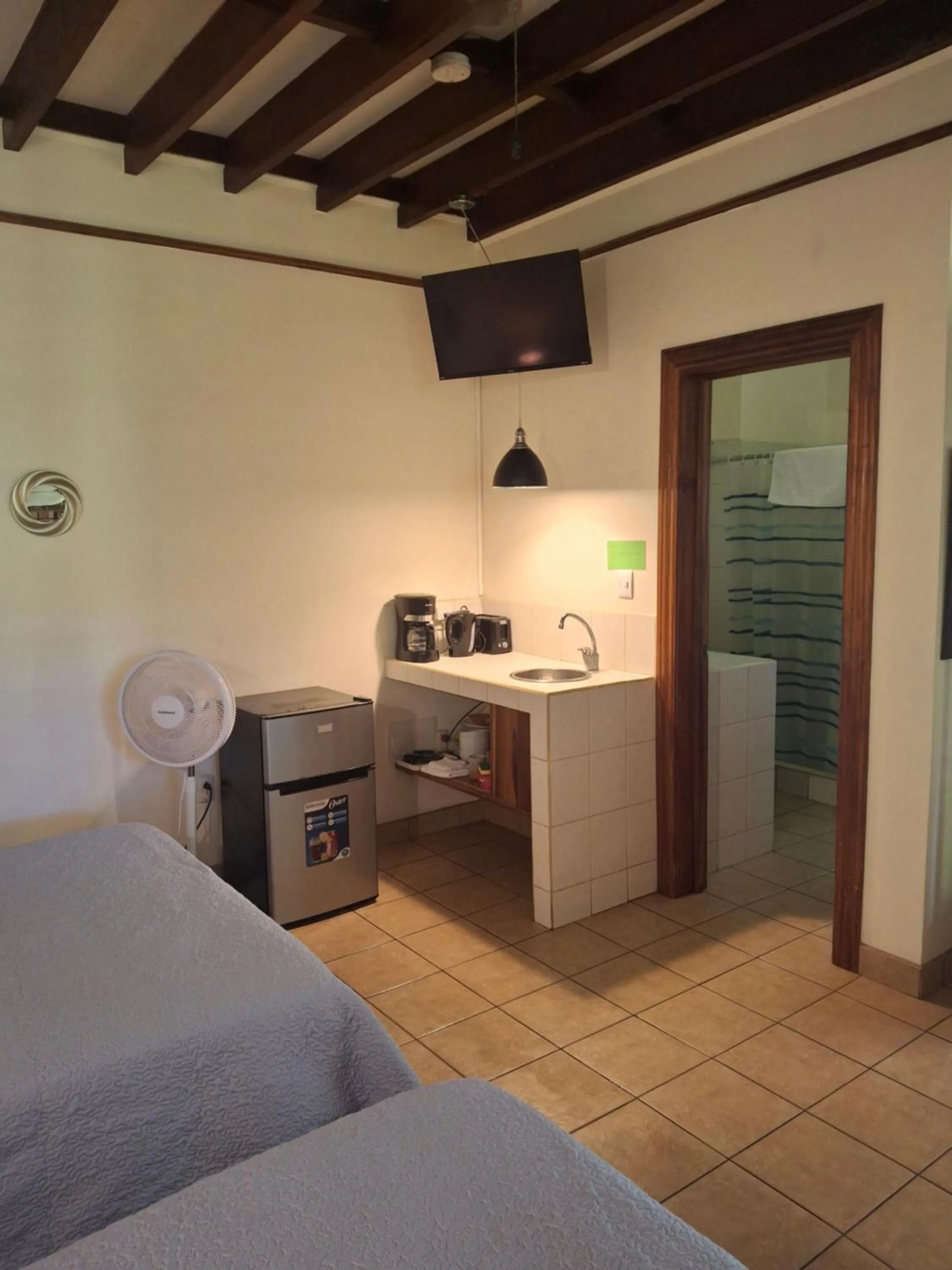 Bedroom, Bed in Playa Negra Guesthouse