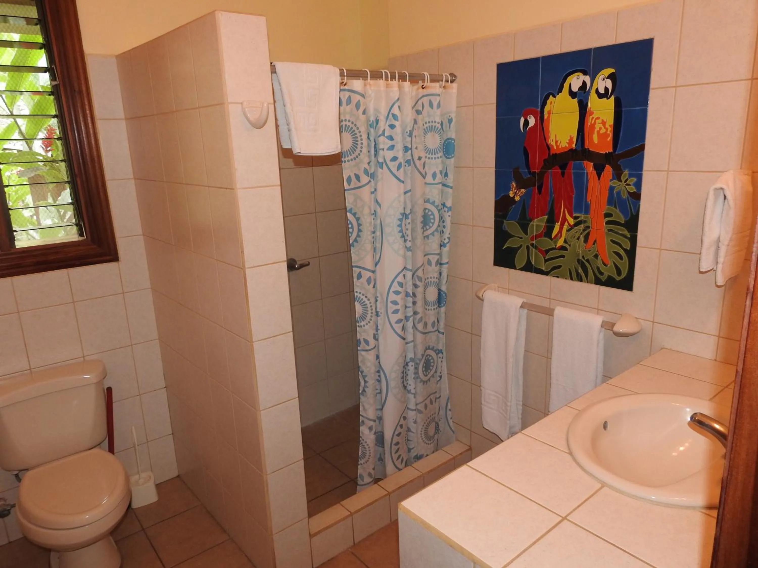 Bathroom in Playa Negra Guesthouse