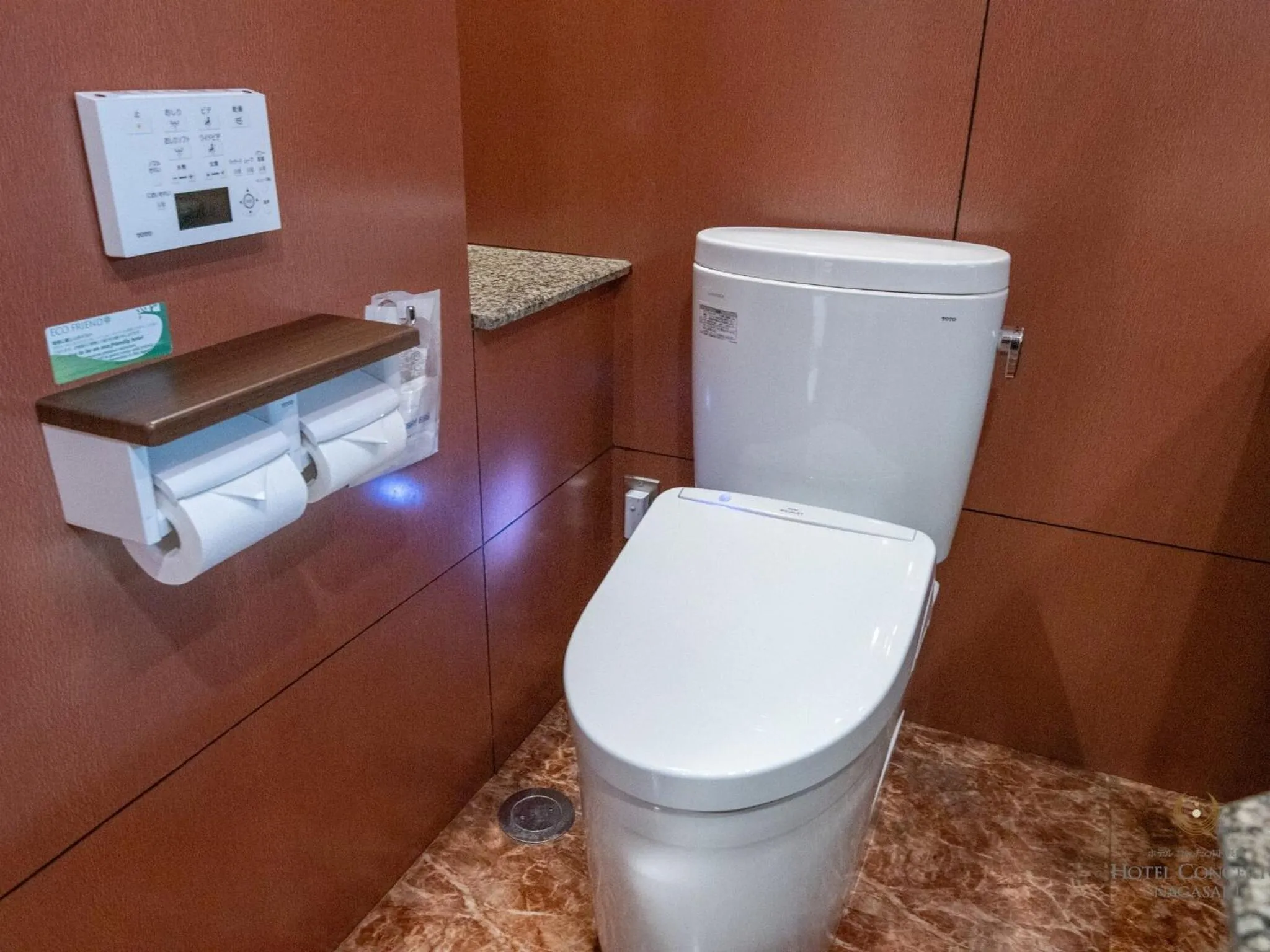 Photo of the whole room in Hotel Concerto Nagasaki