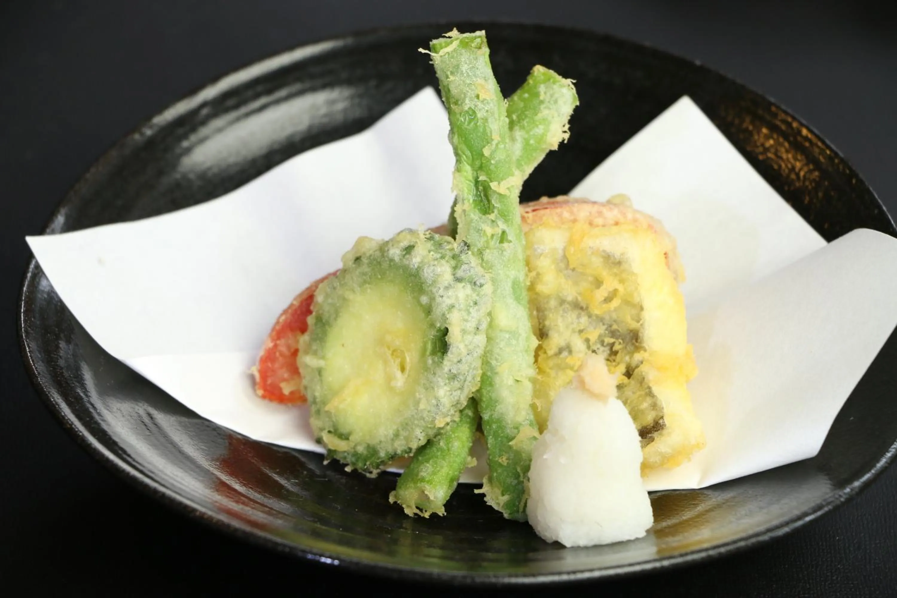 Food close-up in Minshuku Asogen