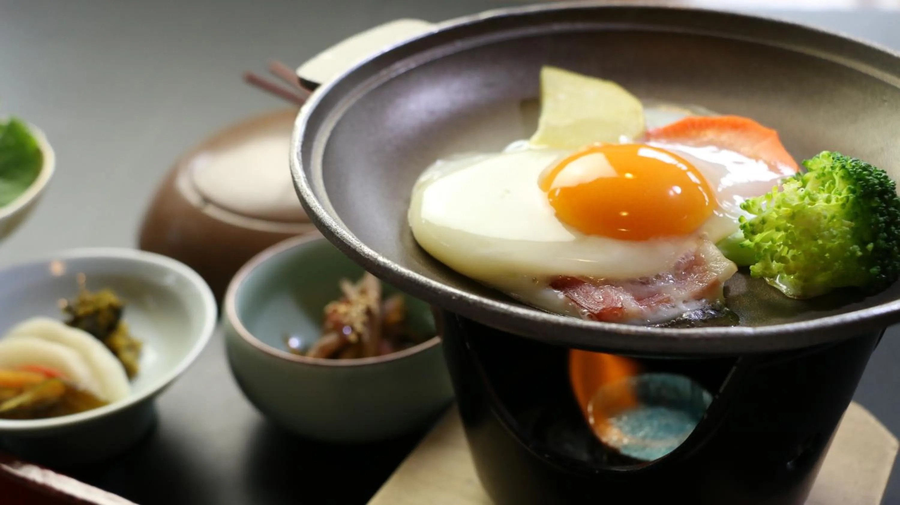 Food close-up in Minshuku Asogen