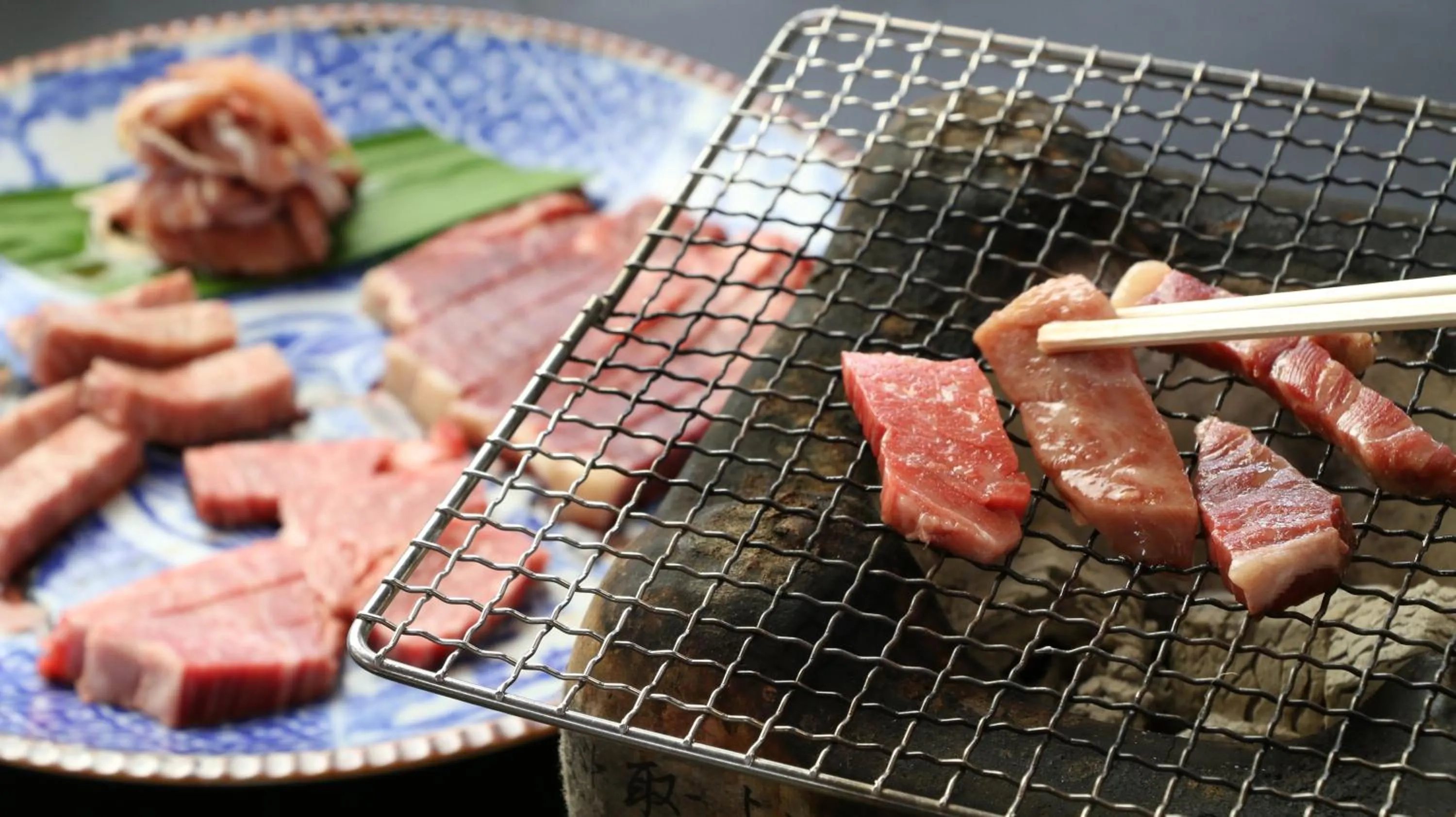 Food close-up in Minshuku Asogen