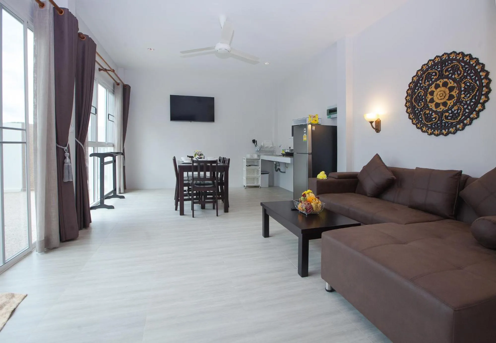 Living room in Lux Family Villas Krabi Ao Nang