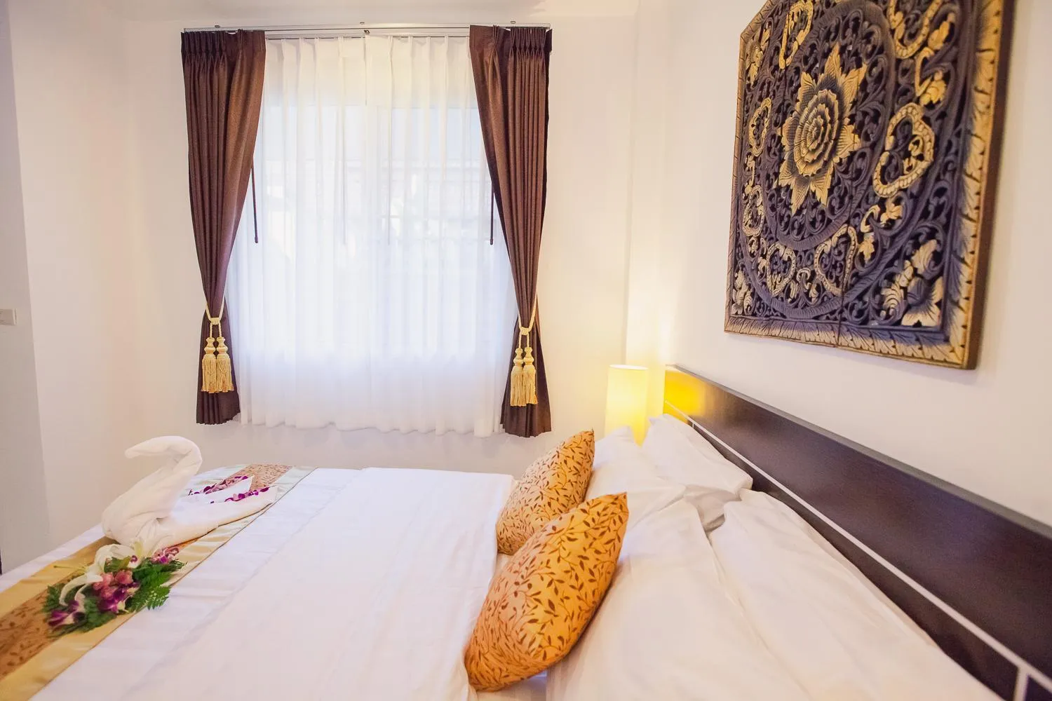 Bed in Lux Family Villas Krabi Ao Nang