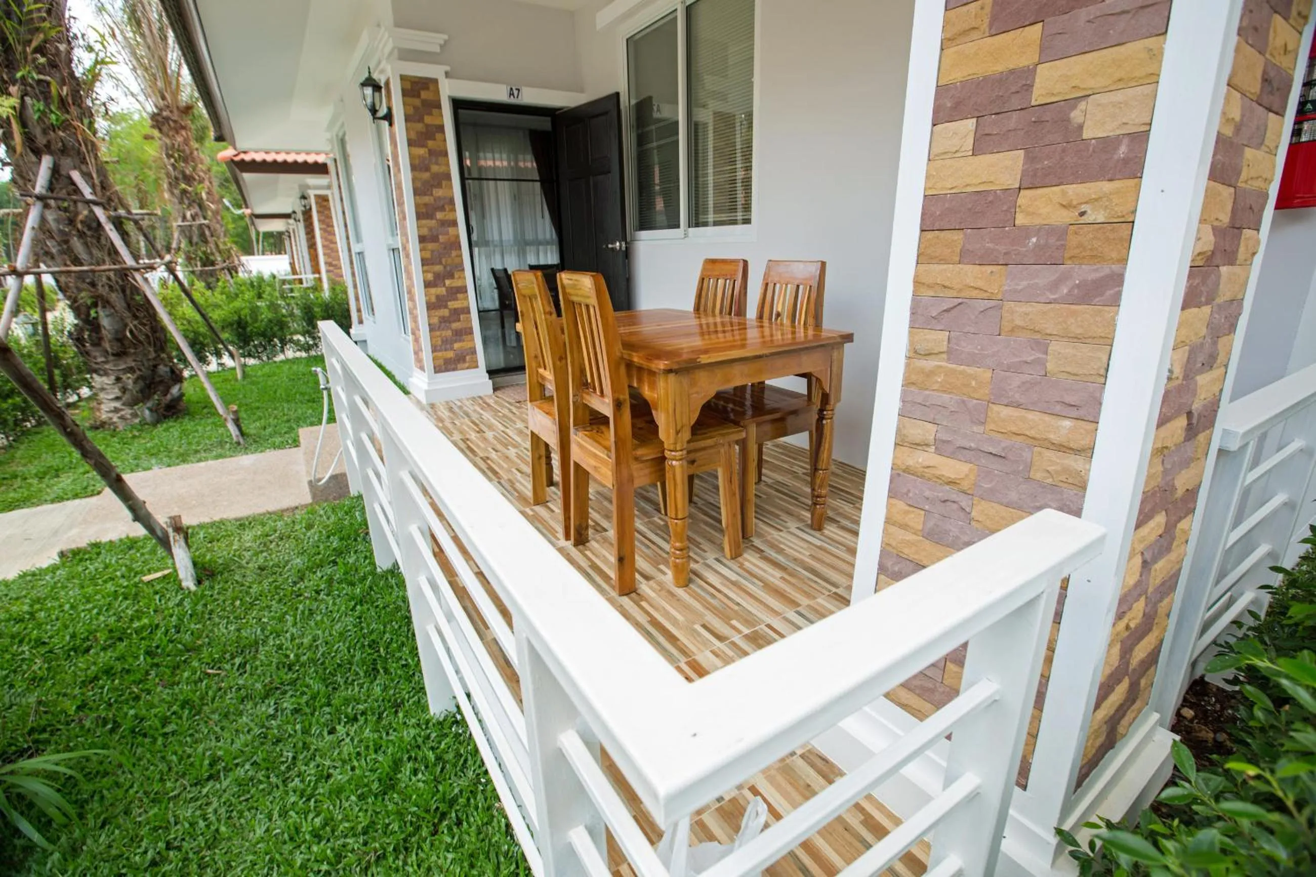 Patio in Lux Family Villas Krabi Ao Nang