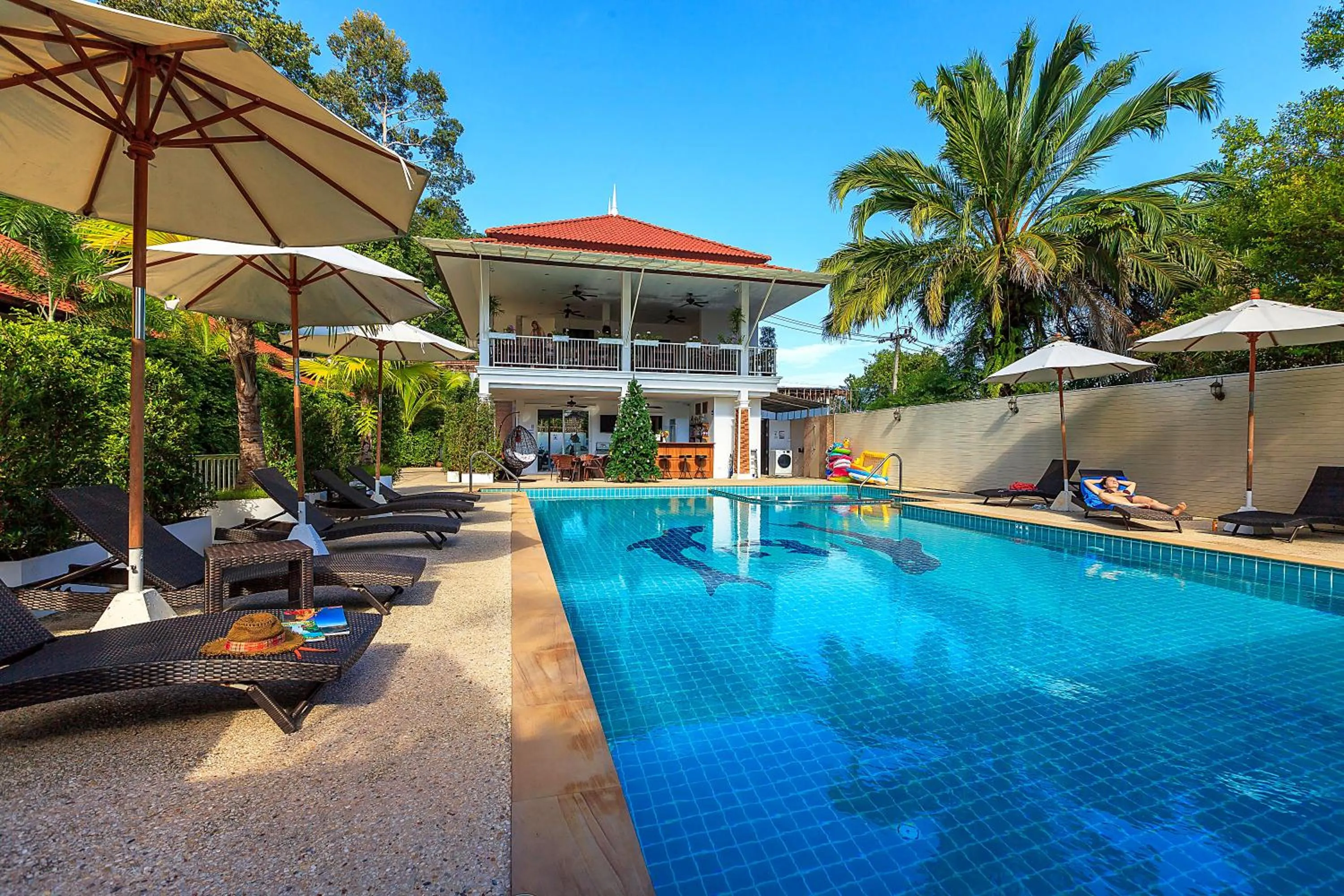 Swimming pool in Lux Family Villas Krabi Ao Nang