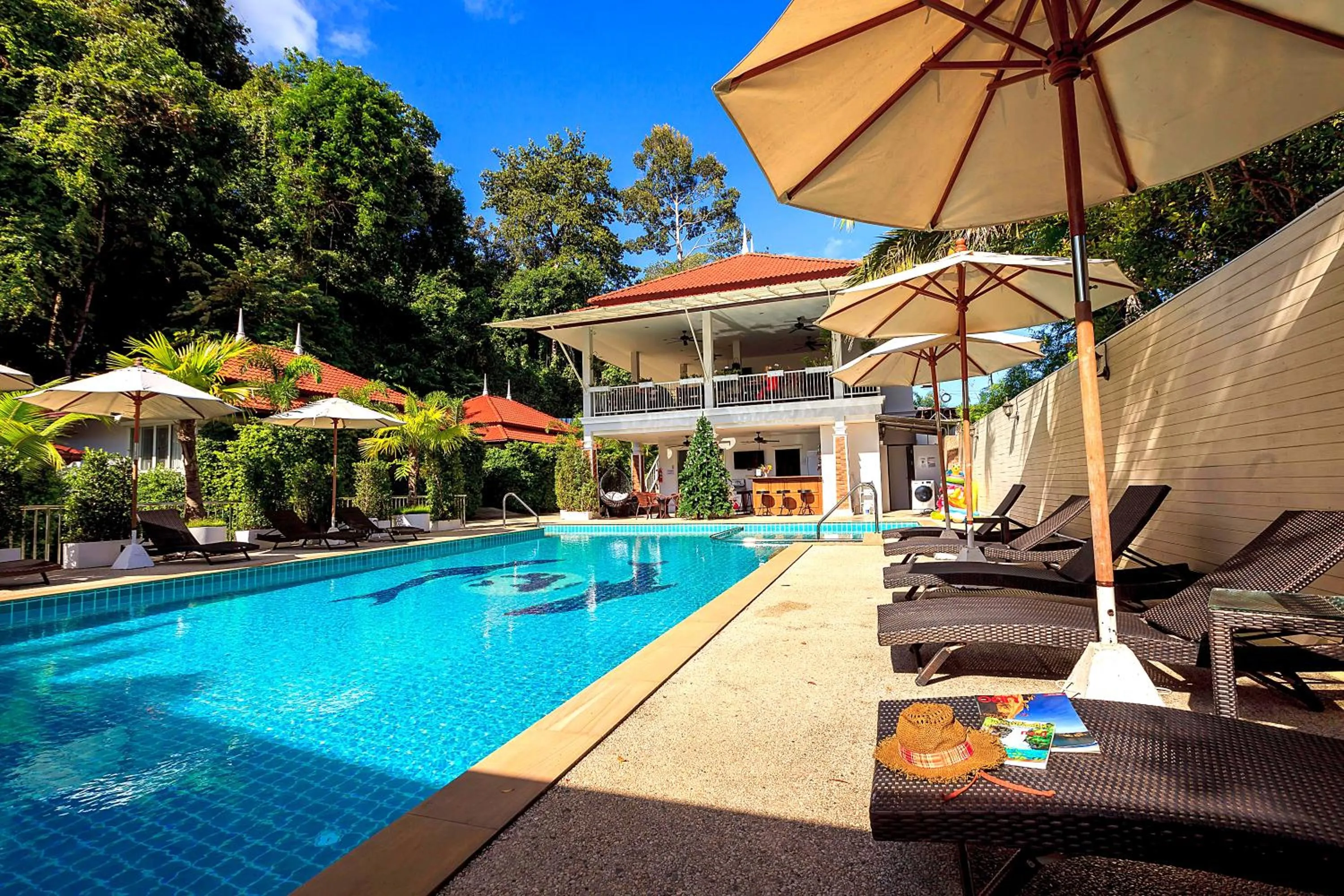 Swimming pool in Lux Family Villas Krabi Ao Nang