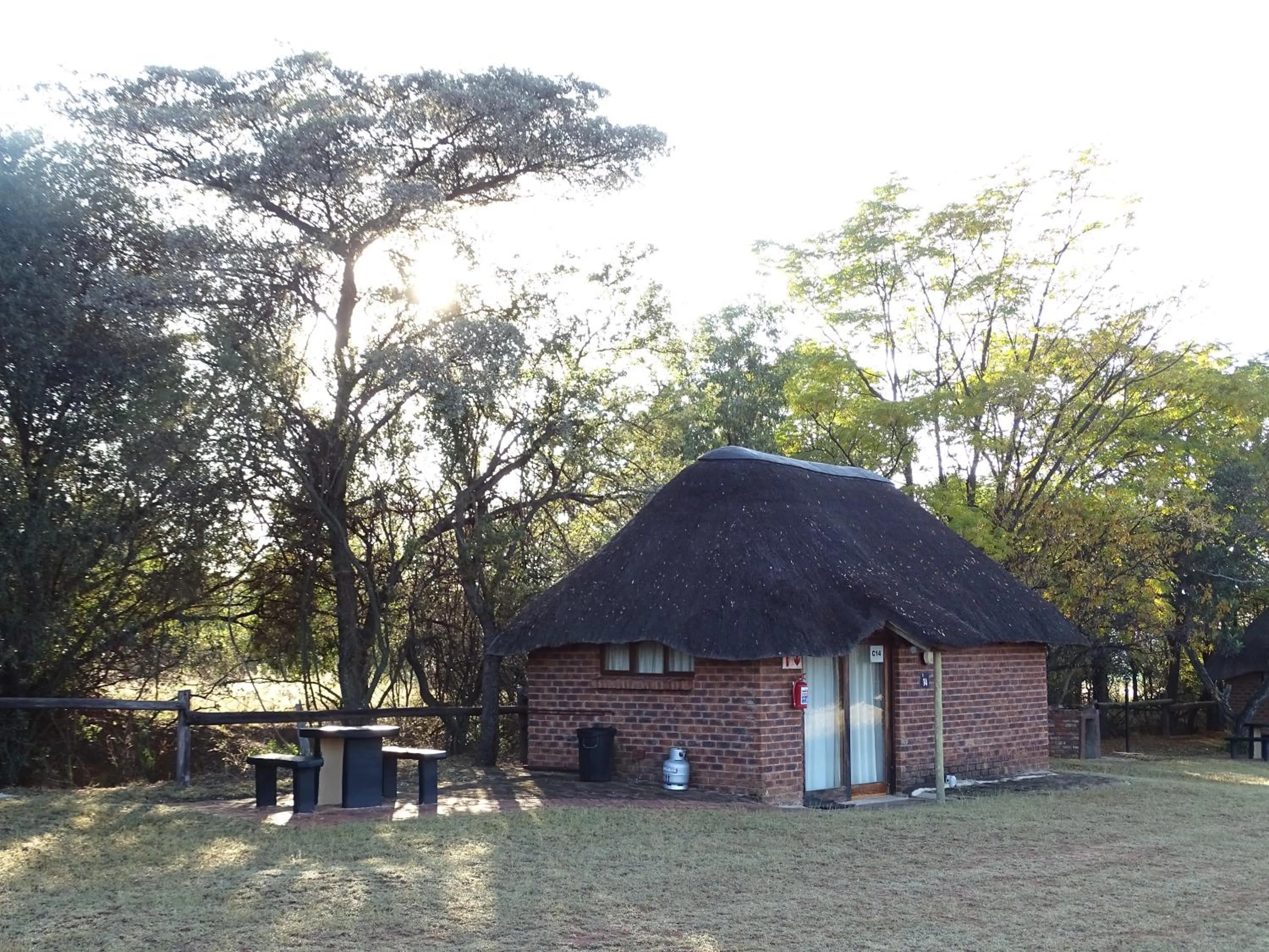 Seating area in Abba Game Lodge