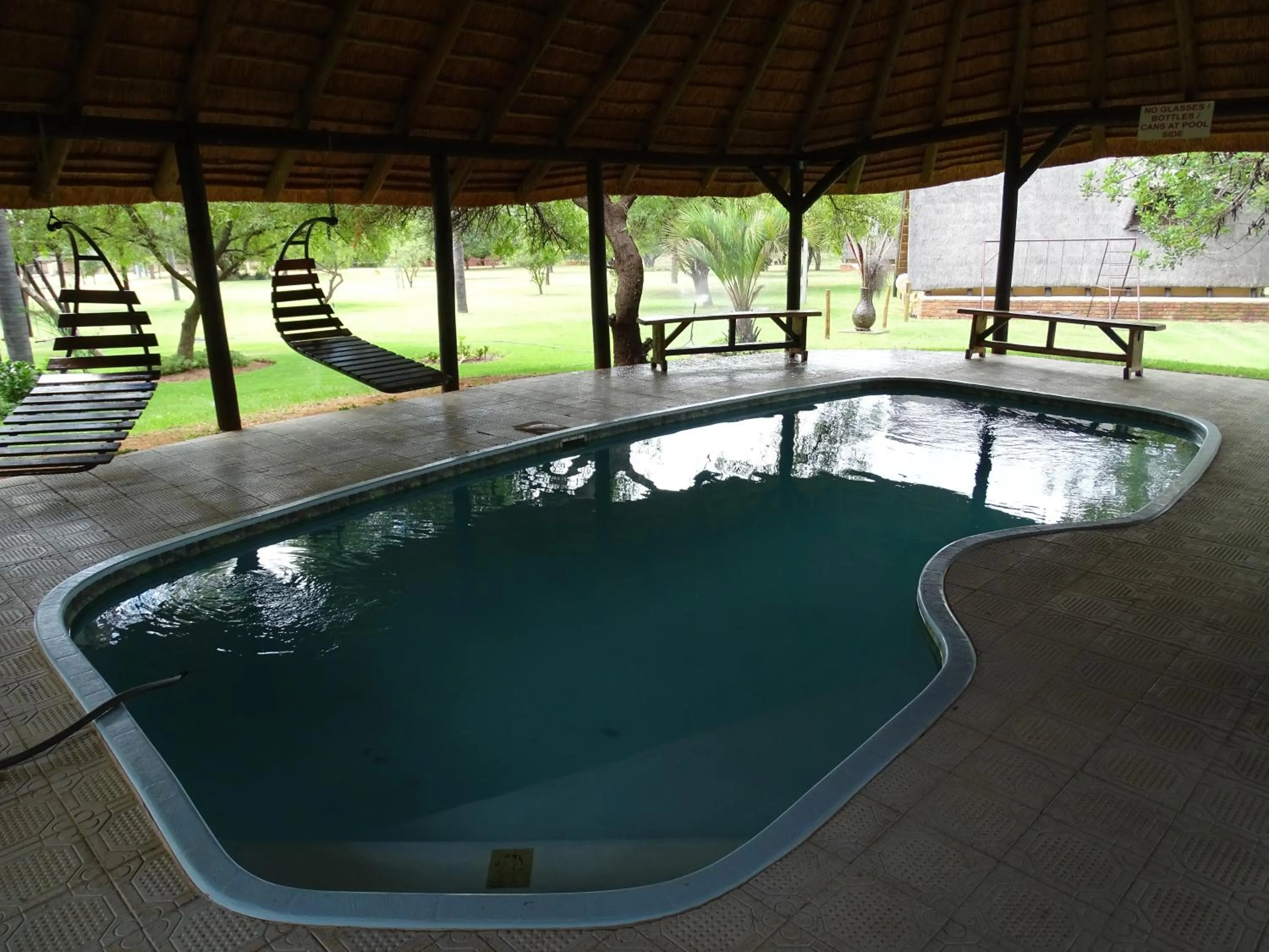 Swimming pool in Abba Game Lodge