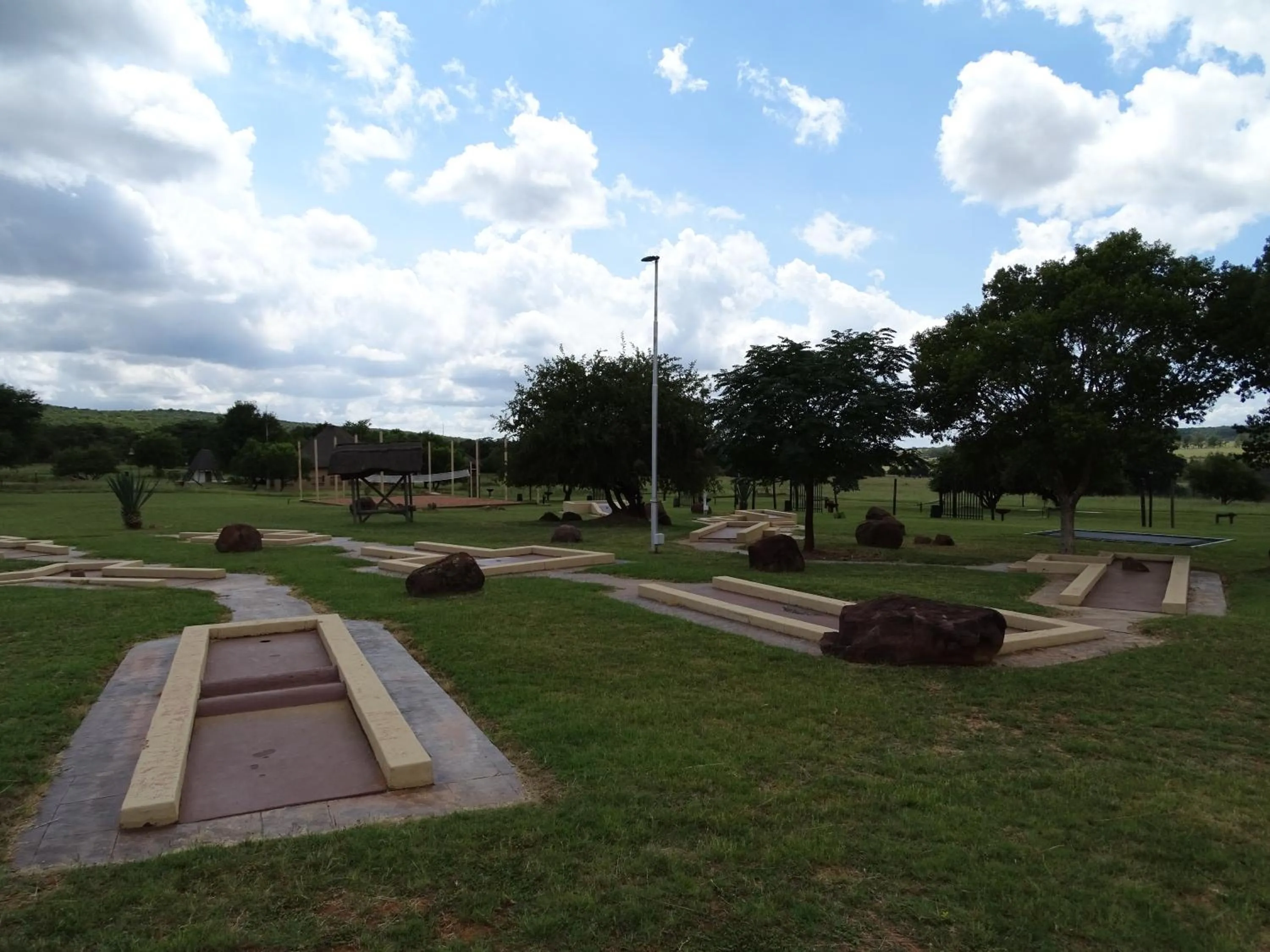 Minigolf in Abba Game Lodge