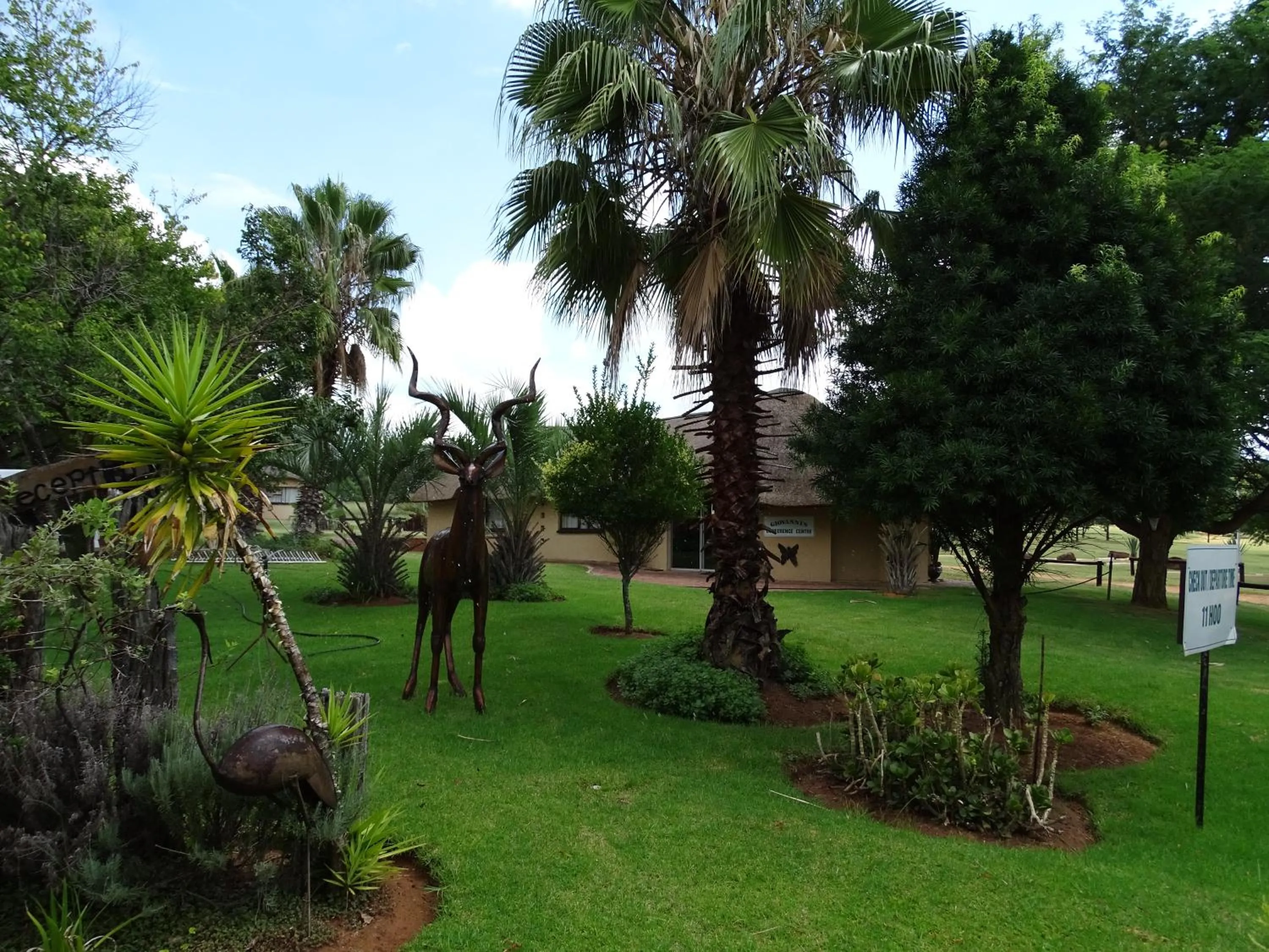 Natural landscape in Abba Game Lodge
