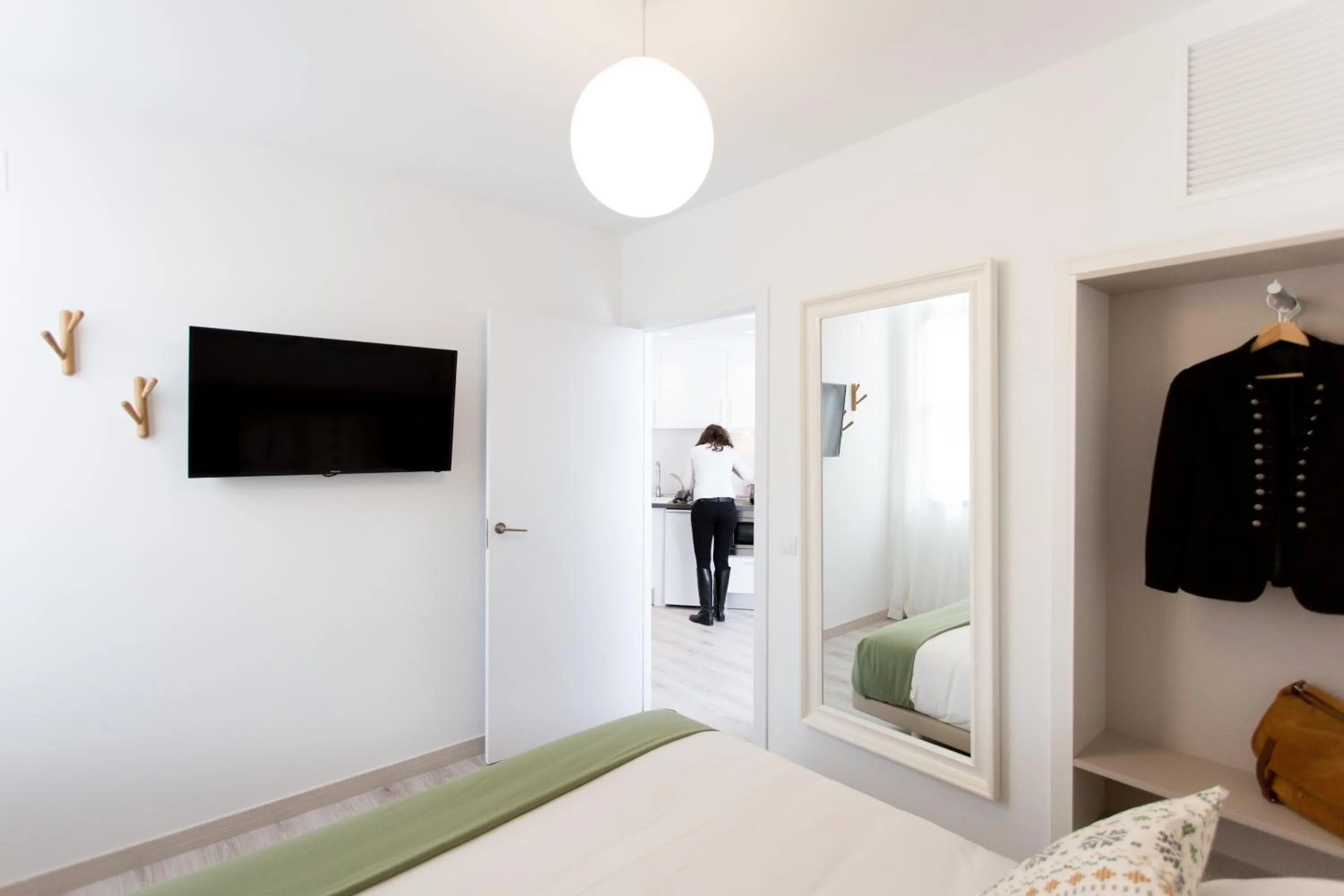 Photo of the whole room in Apartamentos Wallace