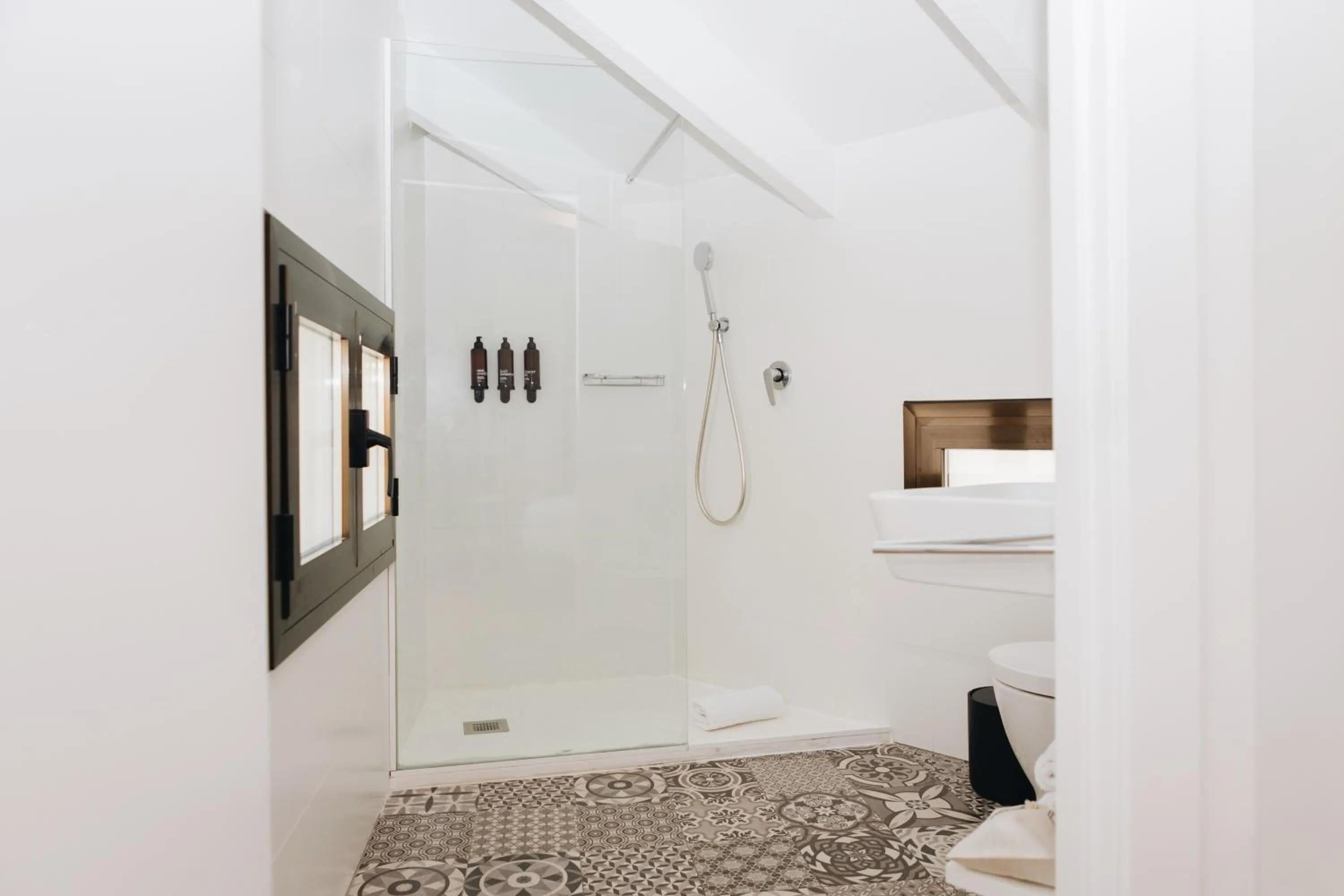 Bathroom in Apartamentos Wallace