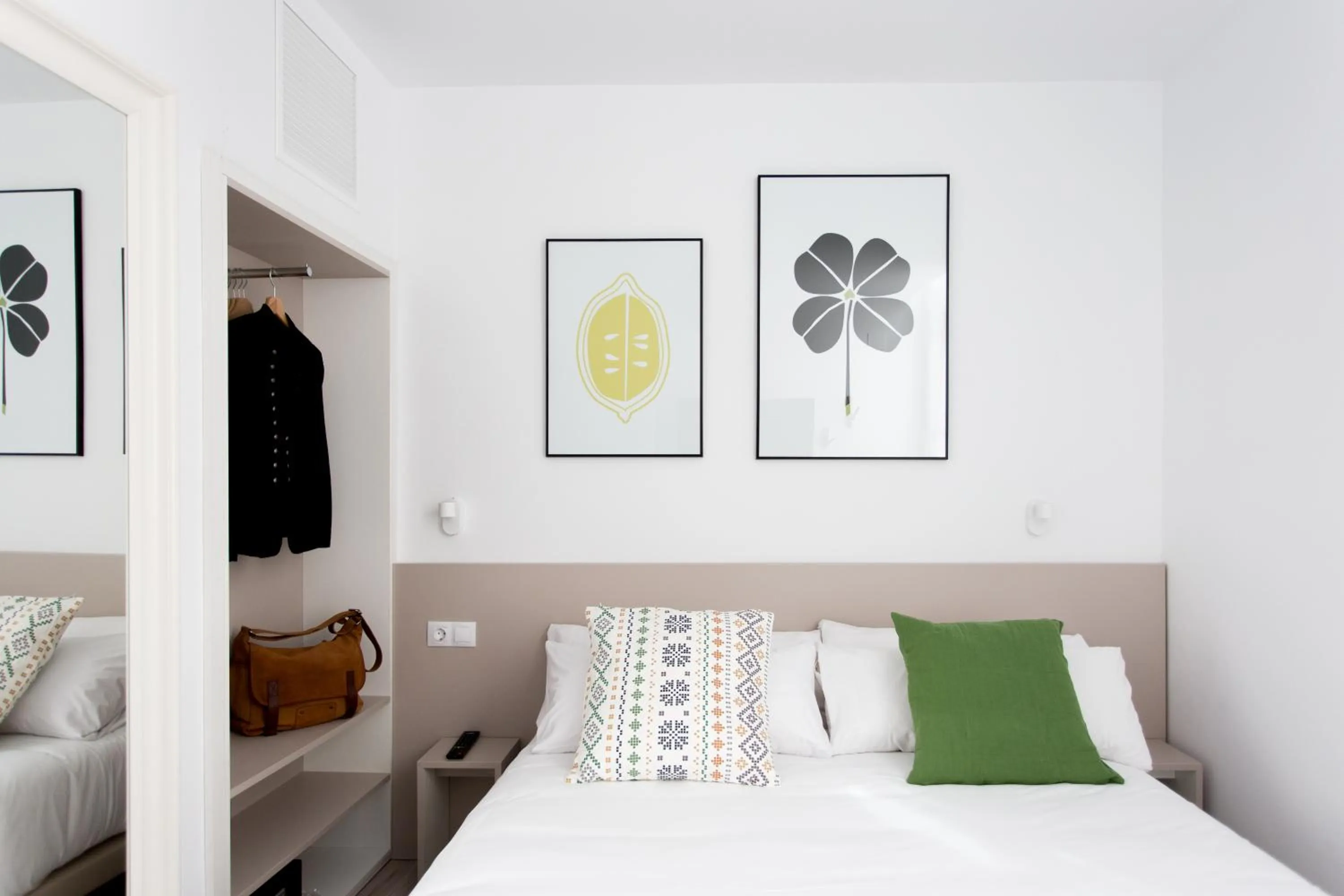 Bed in Apartamentos Wallace