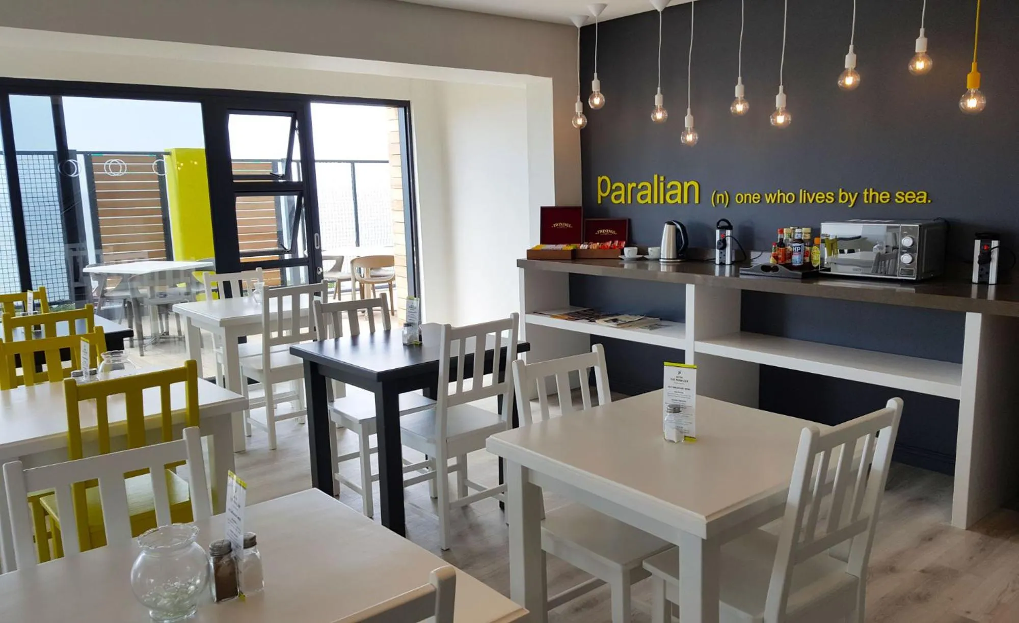 Restaurant/places to eat in The Paralian Exclusive Guest House