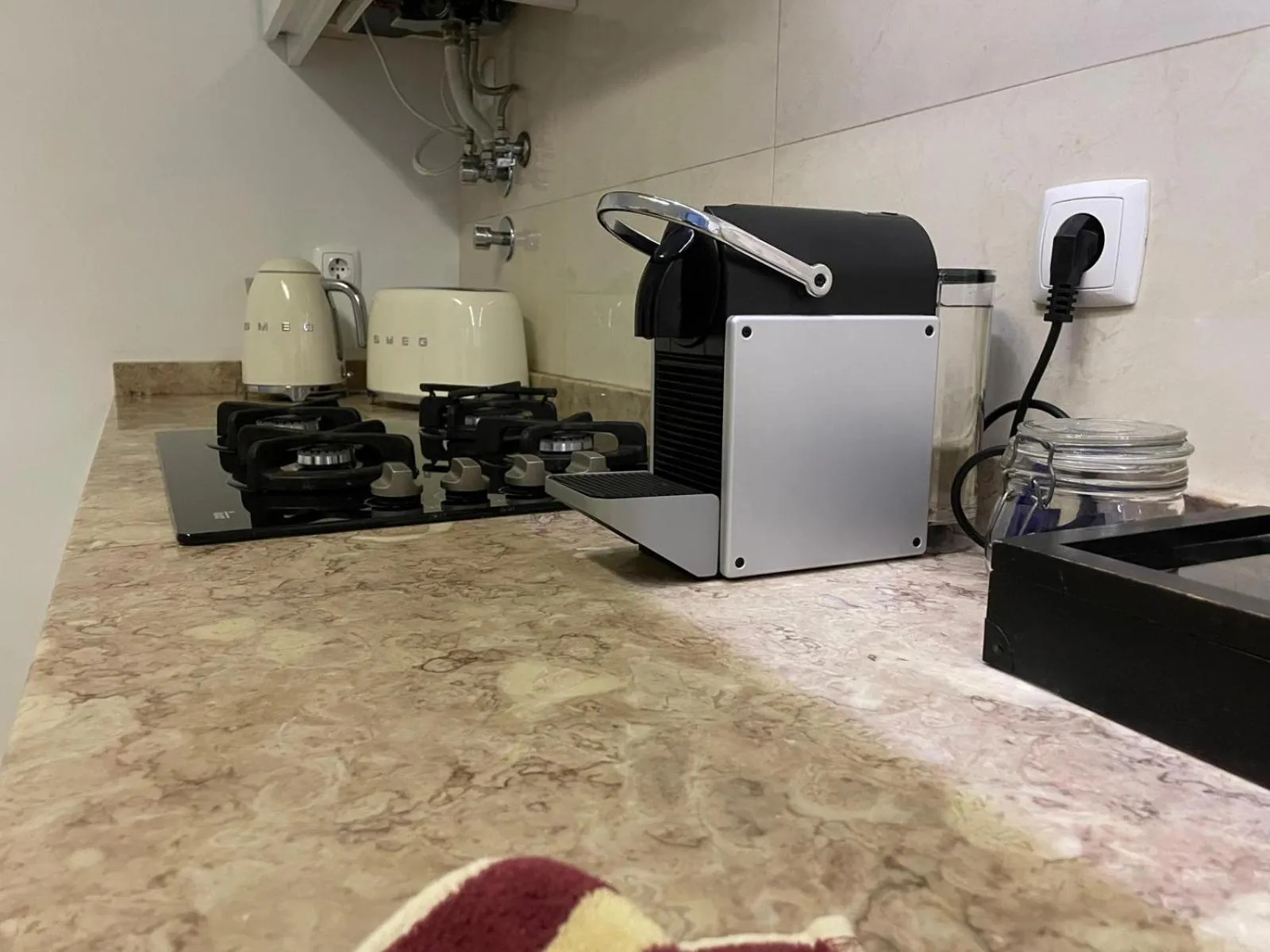 stove in Otília Apartamentos