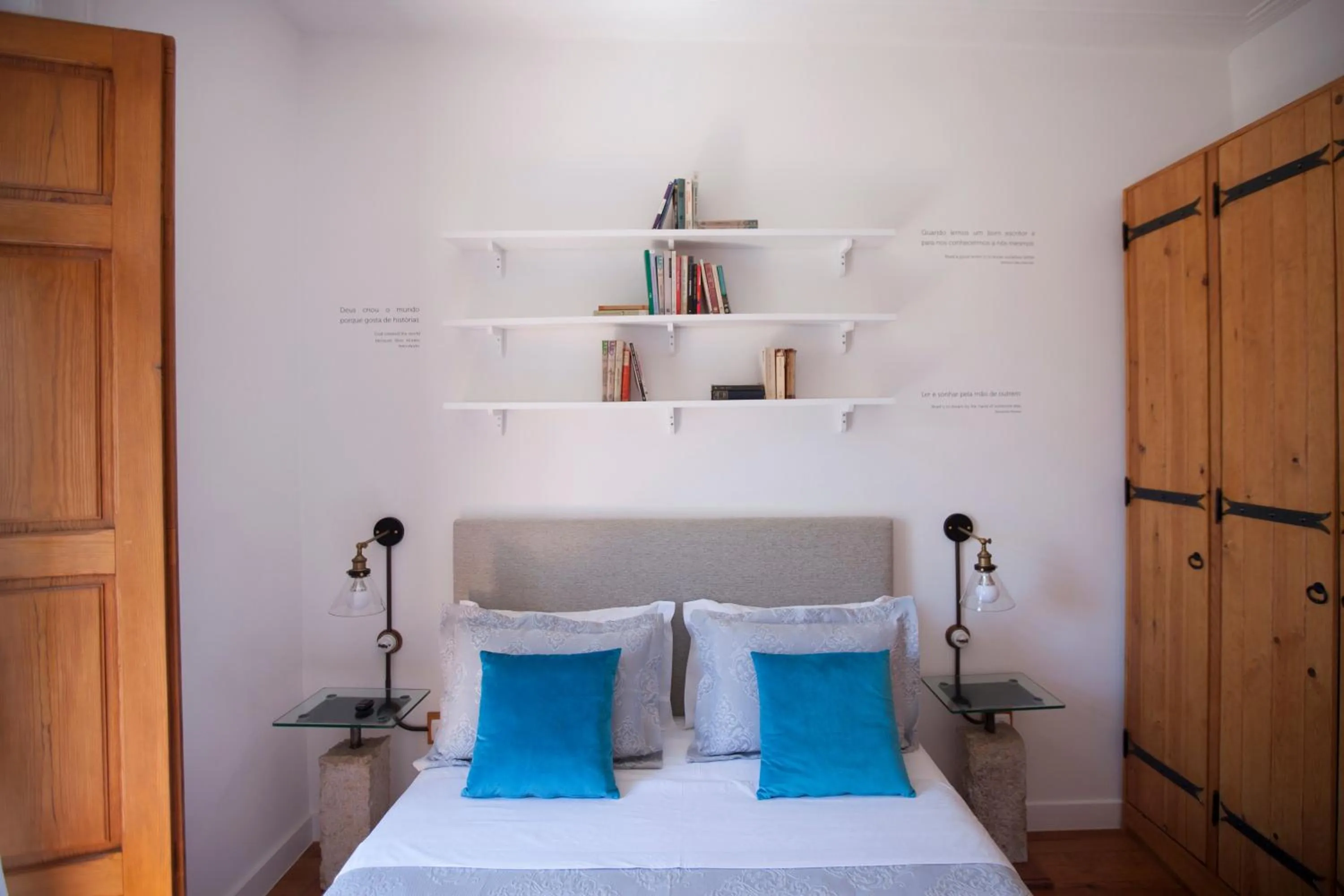 Bed in Otília Apartamentos