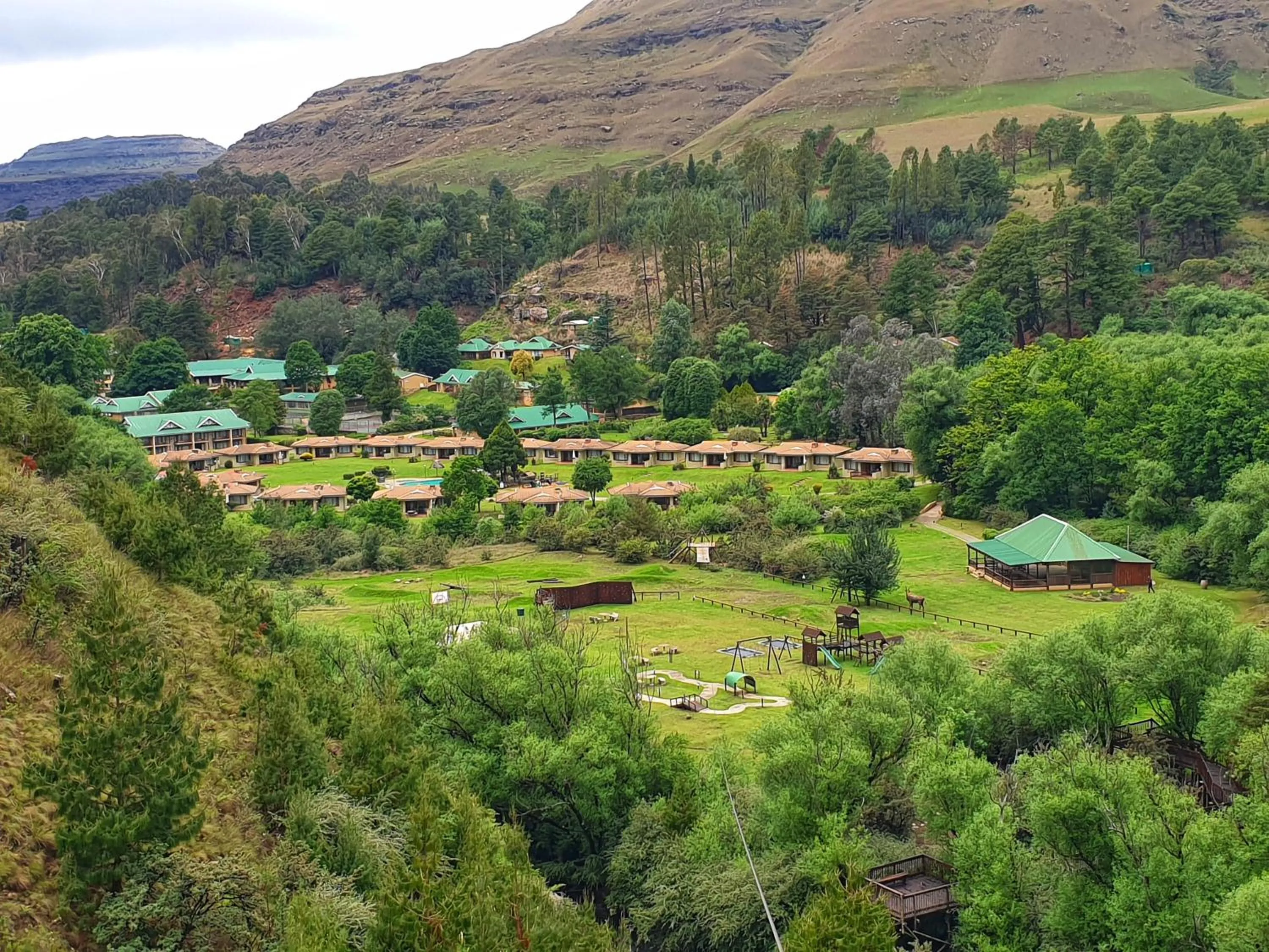 Bird's eye view in Gooderson Leisure Riverbend Chalets Self Catering and Timeshare Gold Crown Resort