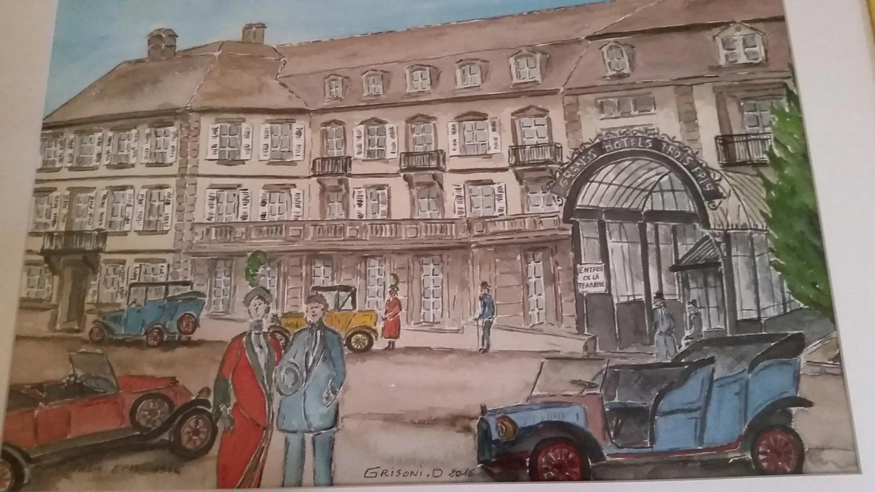 Decorative detail in Le Val d'Amby