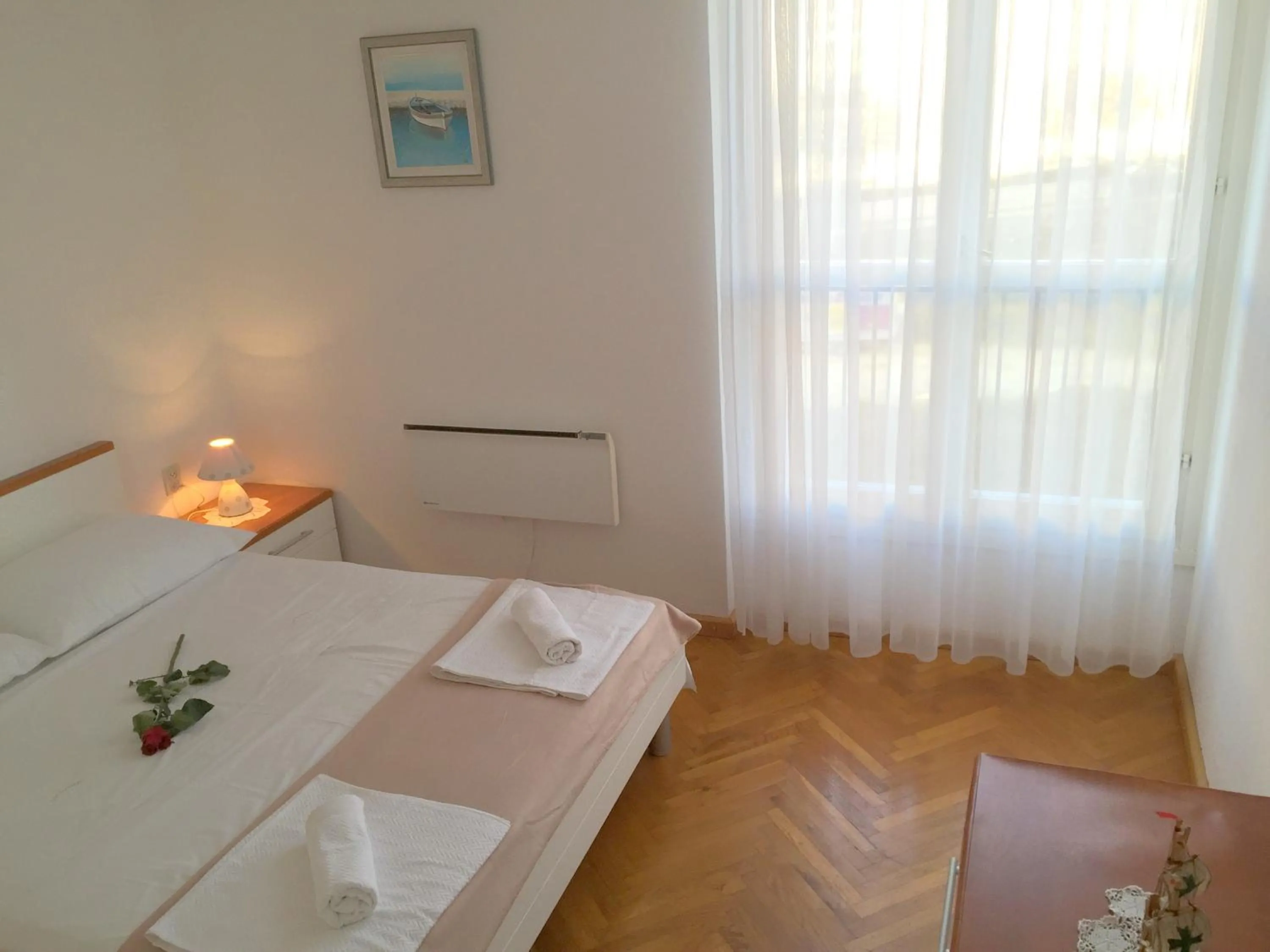 Bedroom, Bed in Apartment Trstenik