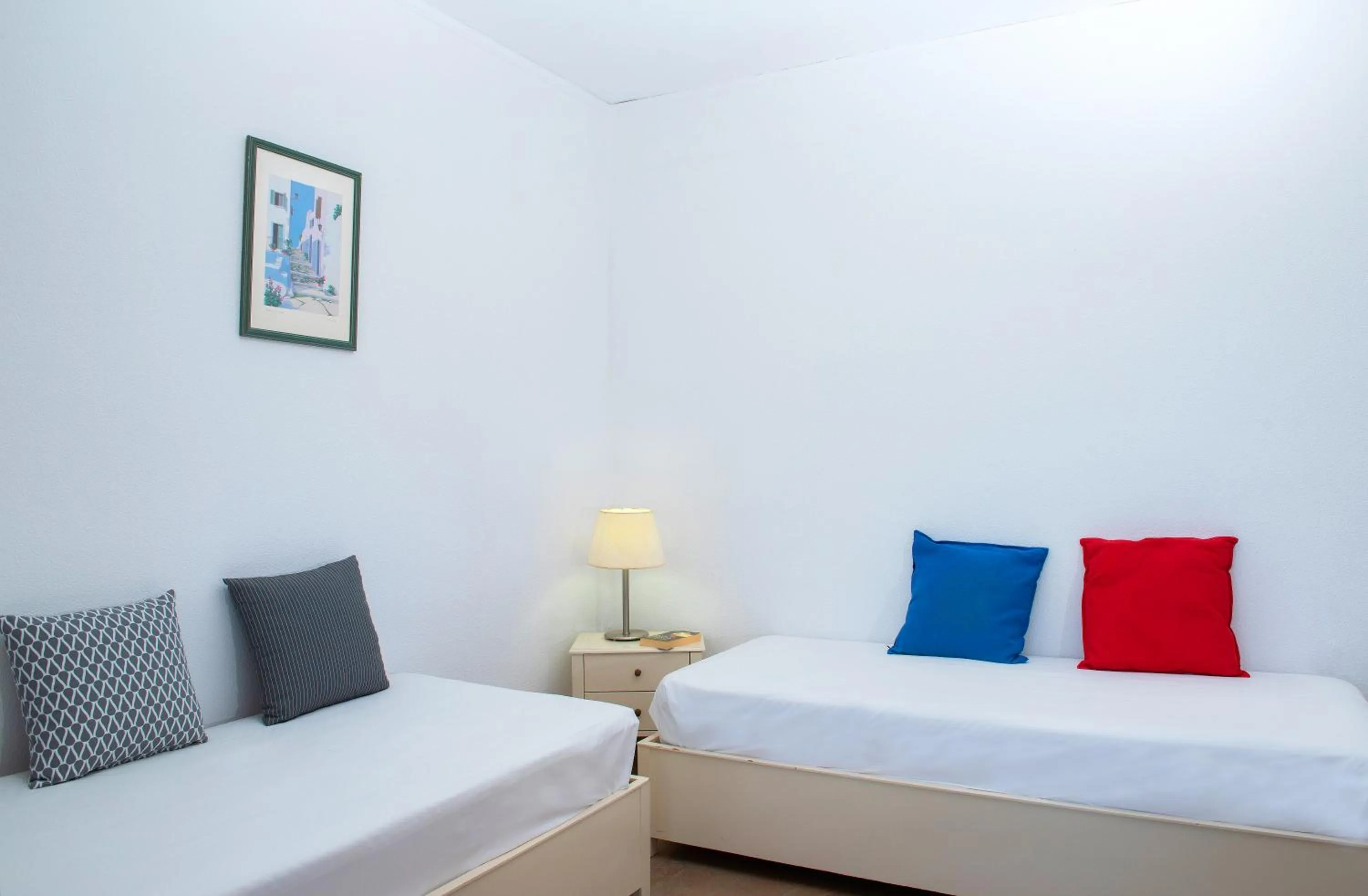 Bed in Phaistos Hotel