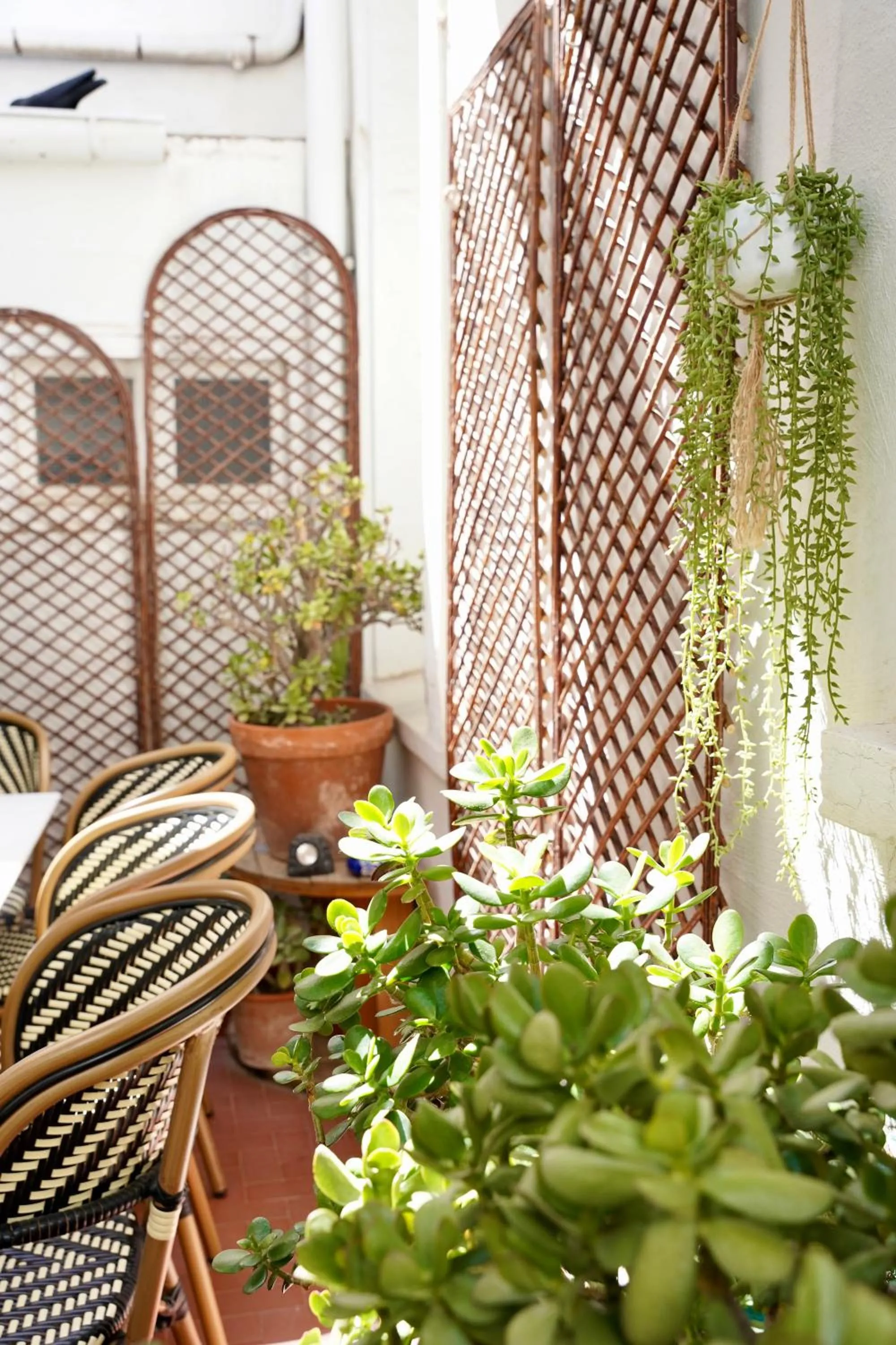 Patio in Hotel de France
