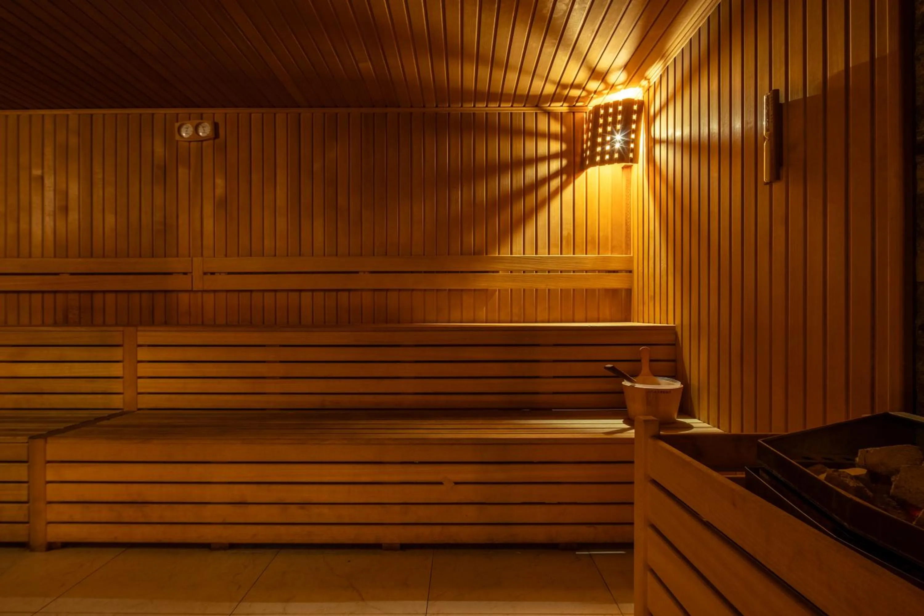 Sauna in Grand Harilton Otel